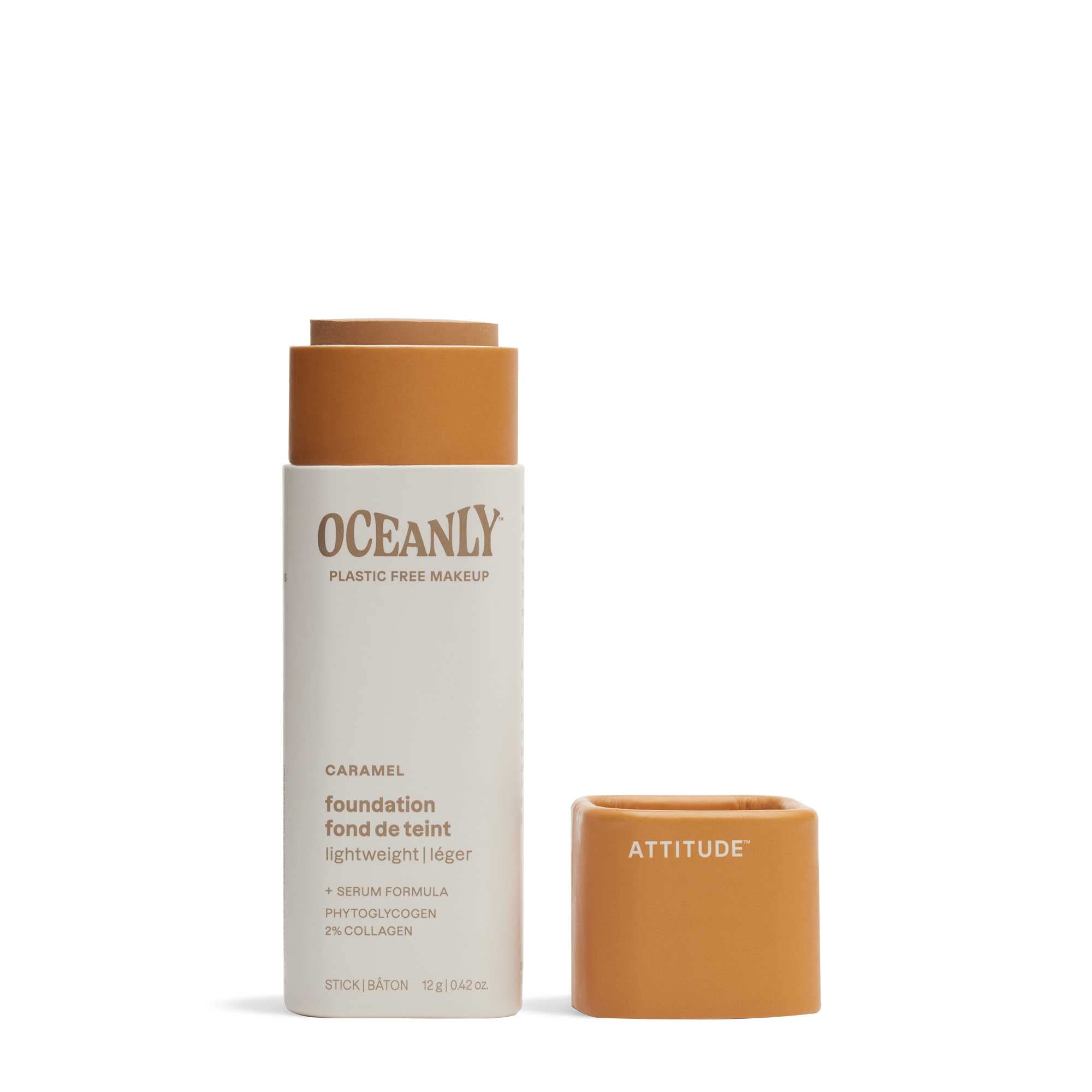 Foto 2 pulgar | Base De Maquillaje Attitude Oceanly Light Coverage Caramel, 12 Ml - Venta Internacional.