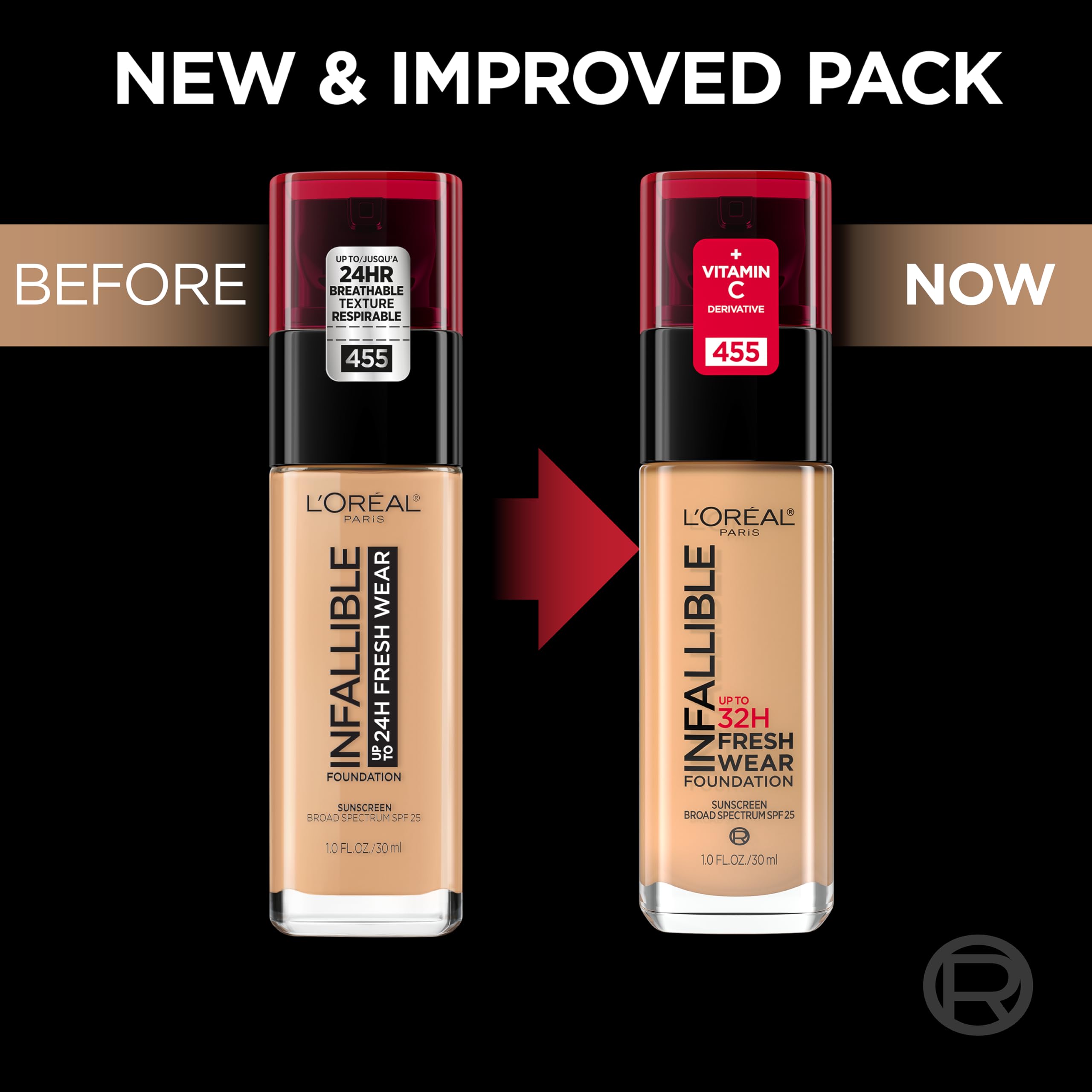 Foto 3 pulgar | Base De Maquillaje L'oreal Paris Infallible Hasta 32 Horas, 30 Ml, 390 Rosas - Venta Internacional.