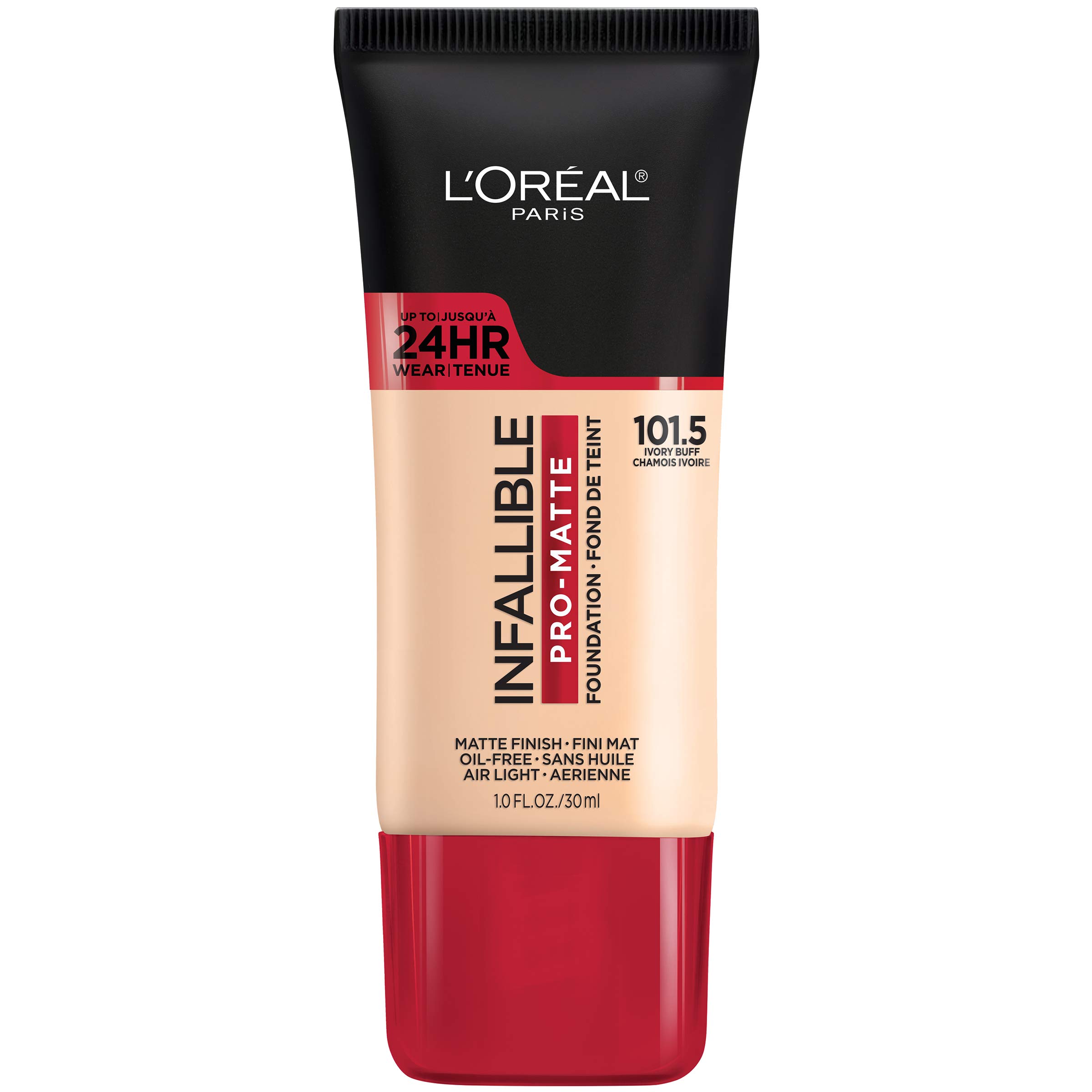 Foto 2 pulgar | Base L'oreal Paris Infallible Pro-matte Ivory Buff, 30 Ml - Venta Internacional.