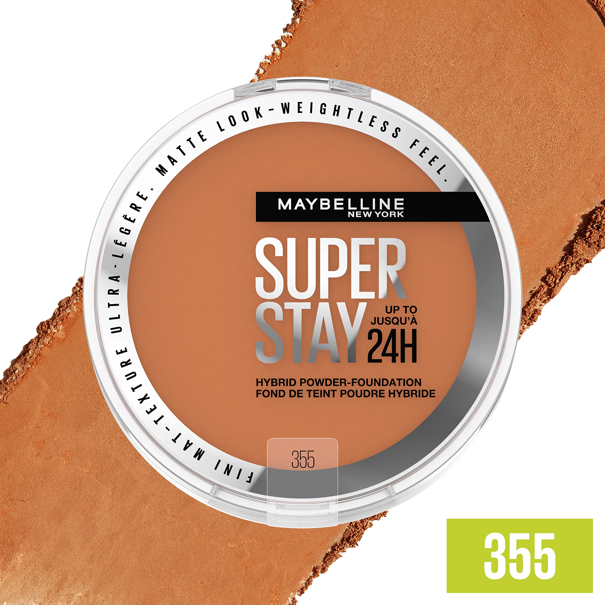 Foto 4 pulgar | Base De Maquillaje En Polvo Maybelline Super Stay Hasta 24 Horas 355 - Venta Internacional.