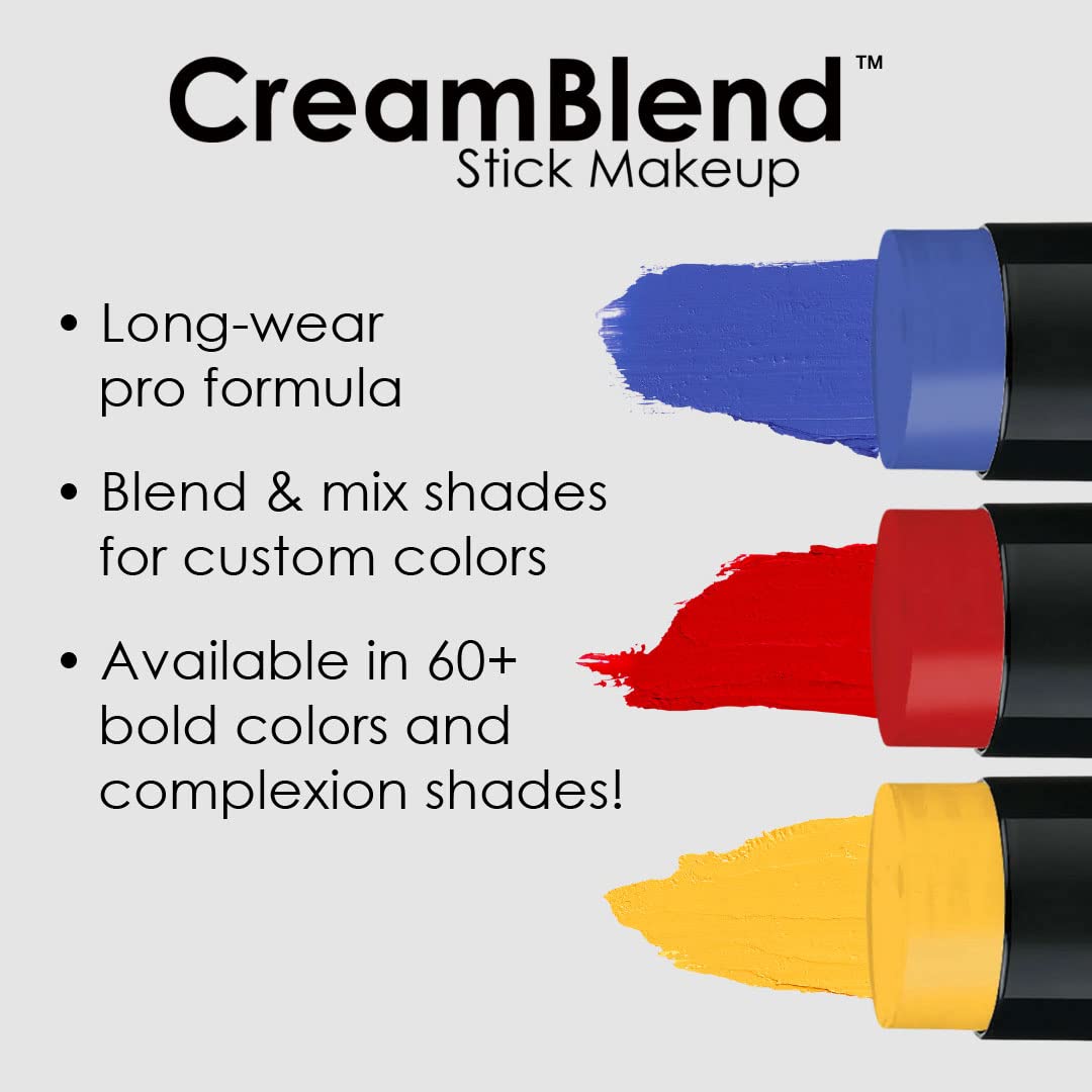 Foto 6 pulgar | Crema De Maquillaje Blend Stick Mehron Face Paint 21 G Gris Claro - Venta Internacional.