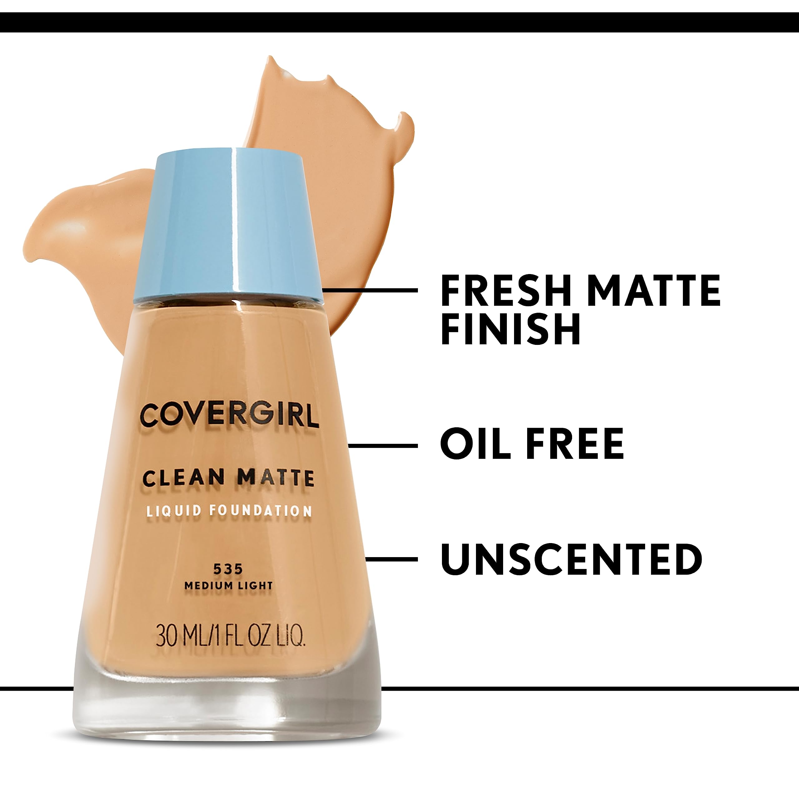 Foto 7 pulgar | Base de Maquillaje Líquida Covergirl Clean Matte Classic Ivory 30 ml - Venta Internacional