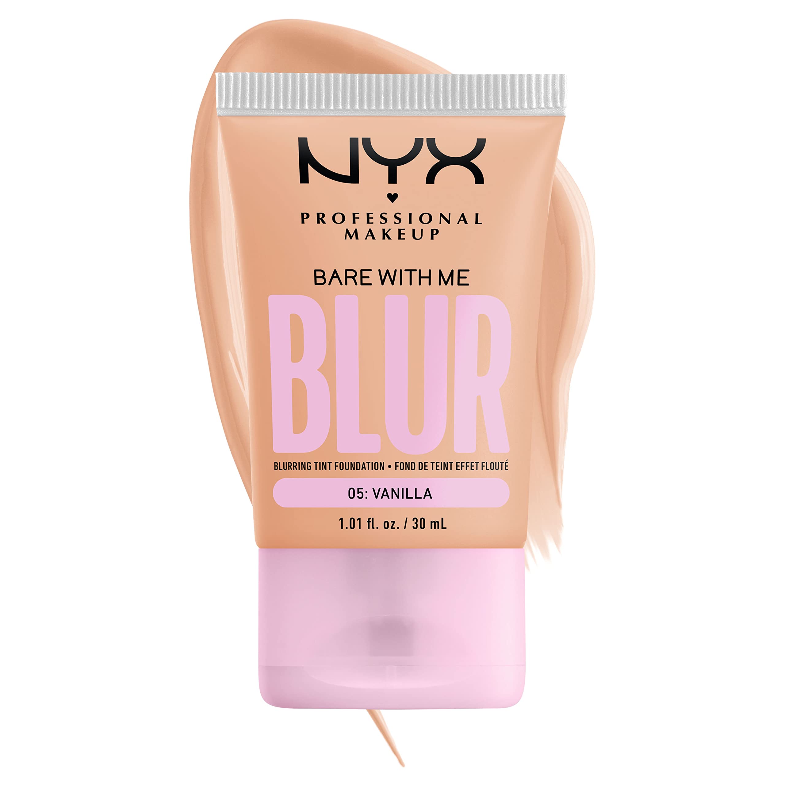 Foto 8 pulgar | Base Nyx Professional Makeup Bare With Me Blur Skin Tint - Venta Internacional.