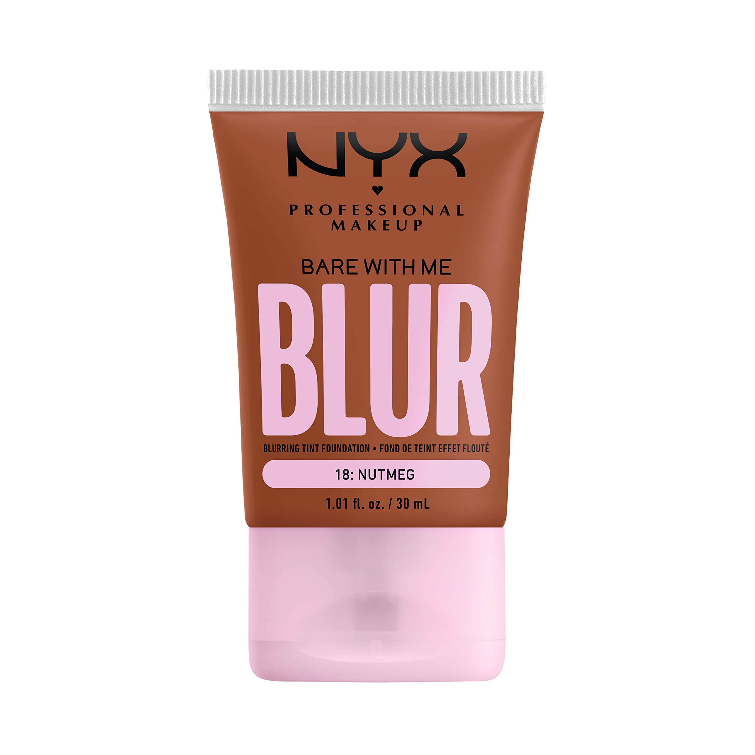Base Nyx Professional Makeup Bare With Me Nutmeg - Venta Internacional.