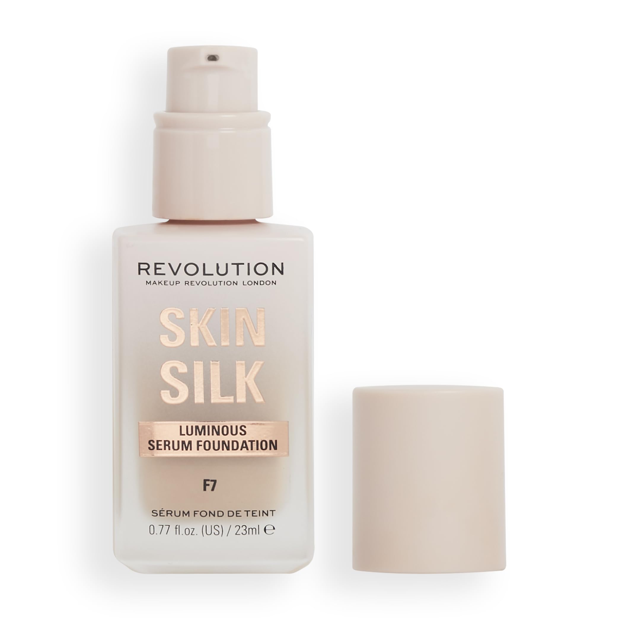 Base De Maquillaje En Sérum Revolution Skin Silk F7 23 Ml - Venta Internacional.