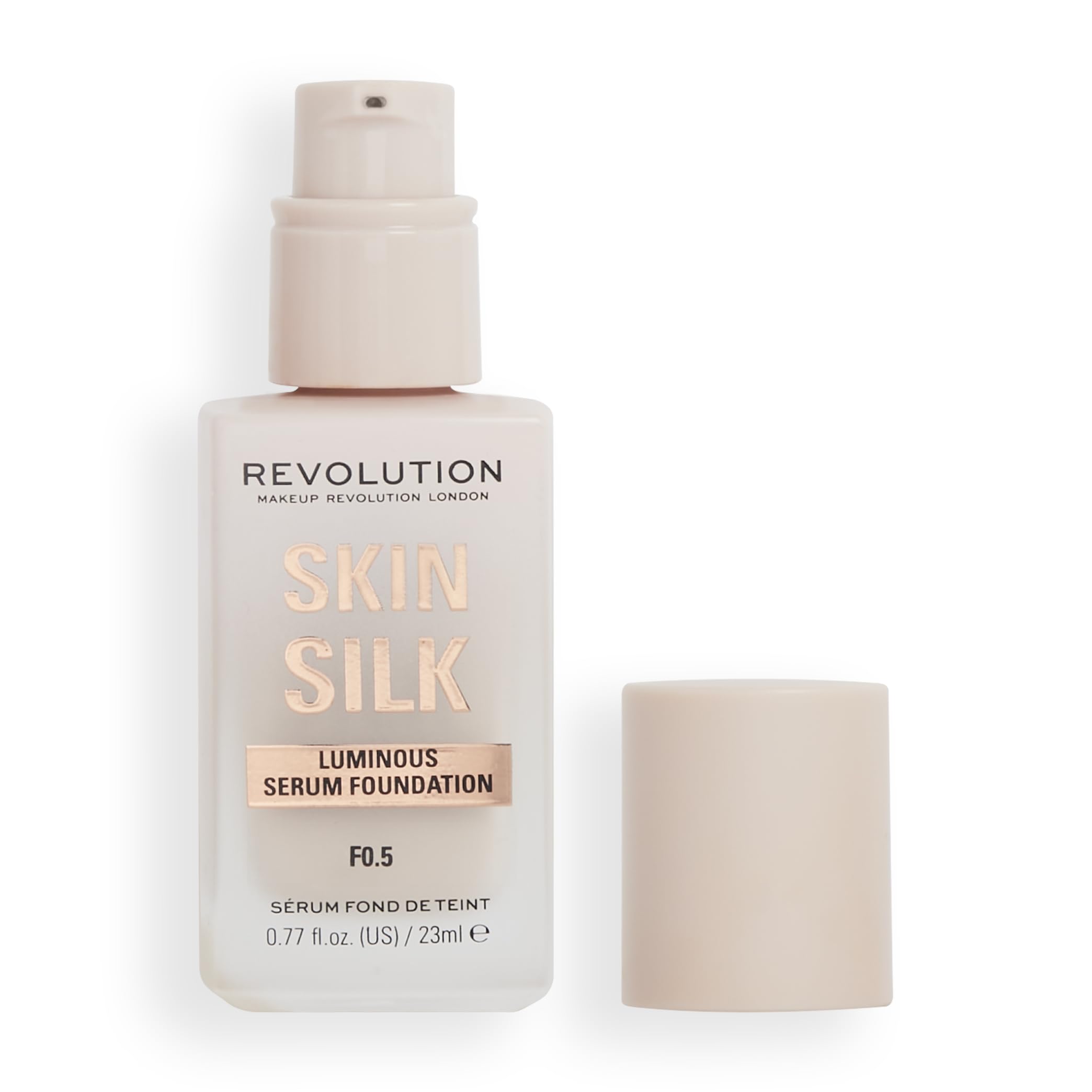 Foto 2 pulgar | Base De Maquillaje En Sérum Revolution Skin Silk F0.5 23 Ml - Venta Internacional.