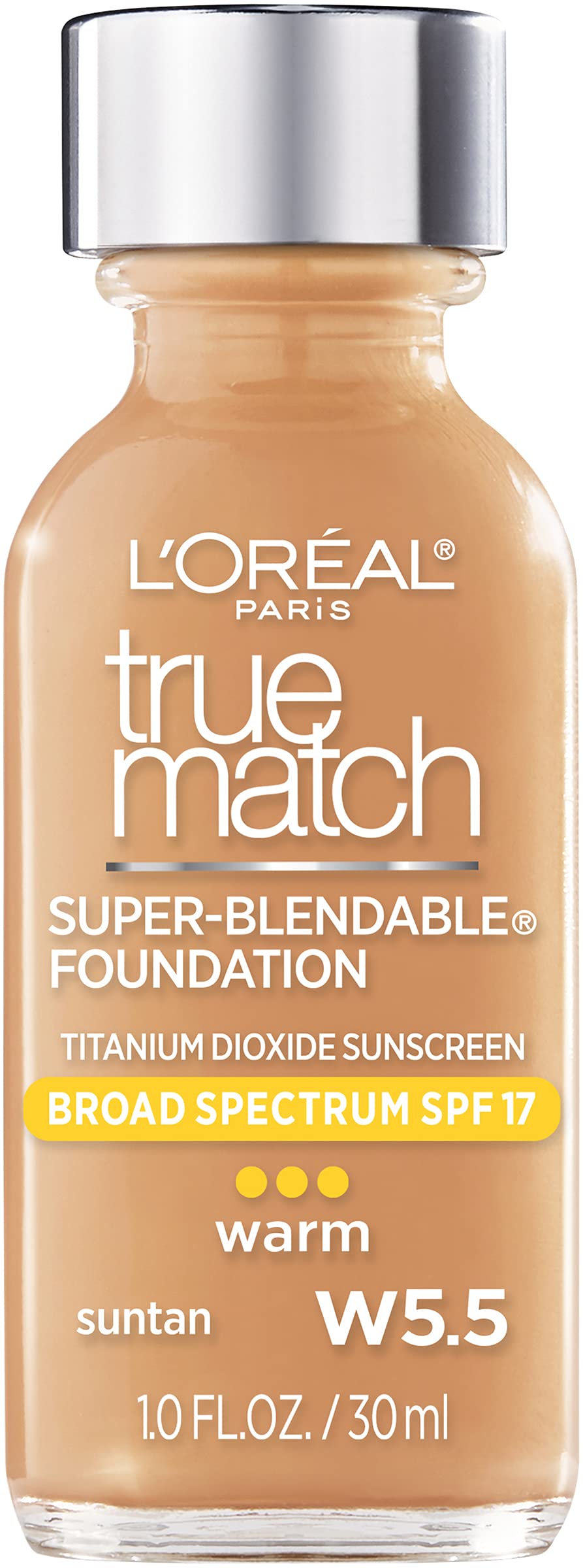 Base De Maquillaje Líquida L'oreal Paris True Match Suntan W5.5 30 Ml - Venta Internacional.