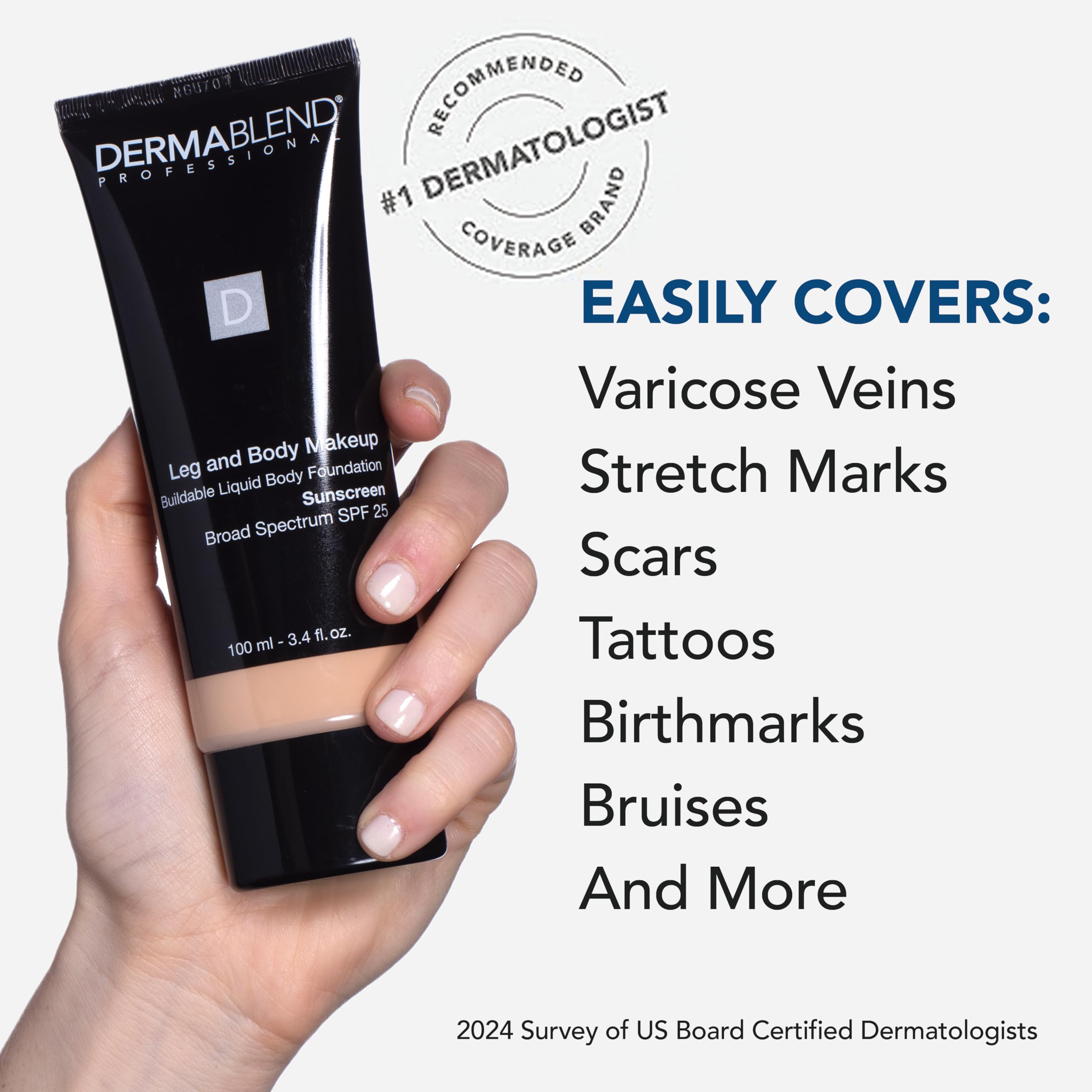 Foto 4 pulgar | Maquillaje Para Piernas Y Cuerpo Foundation Dermablend Con Spf 28 - Venta Internacional.