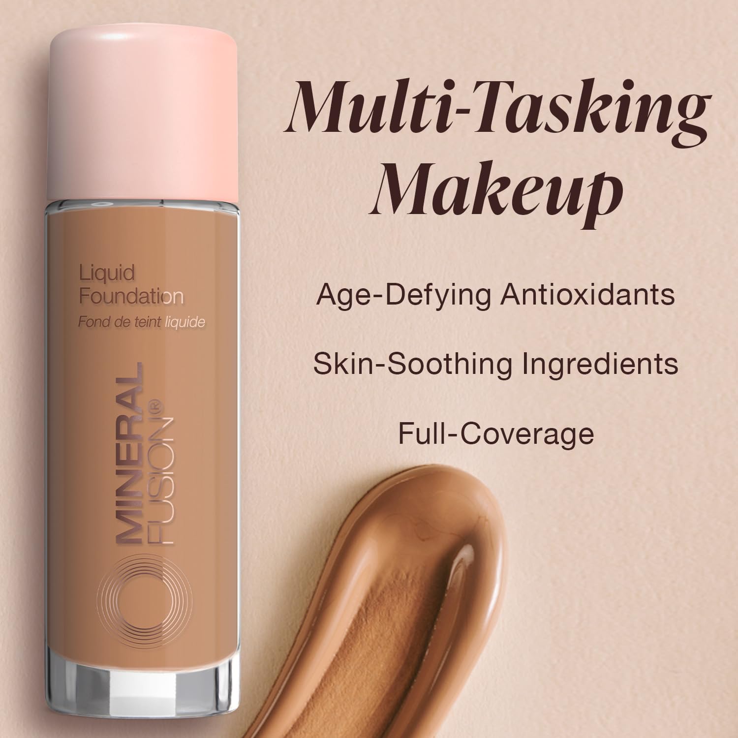 Foto 6 pulgar | Base De Maquillaje Mineral Fusion, Cobertura Total, Cálida, 5 Bronceados, 30 Ml - Venta Internacional.