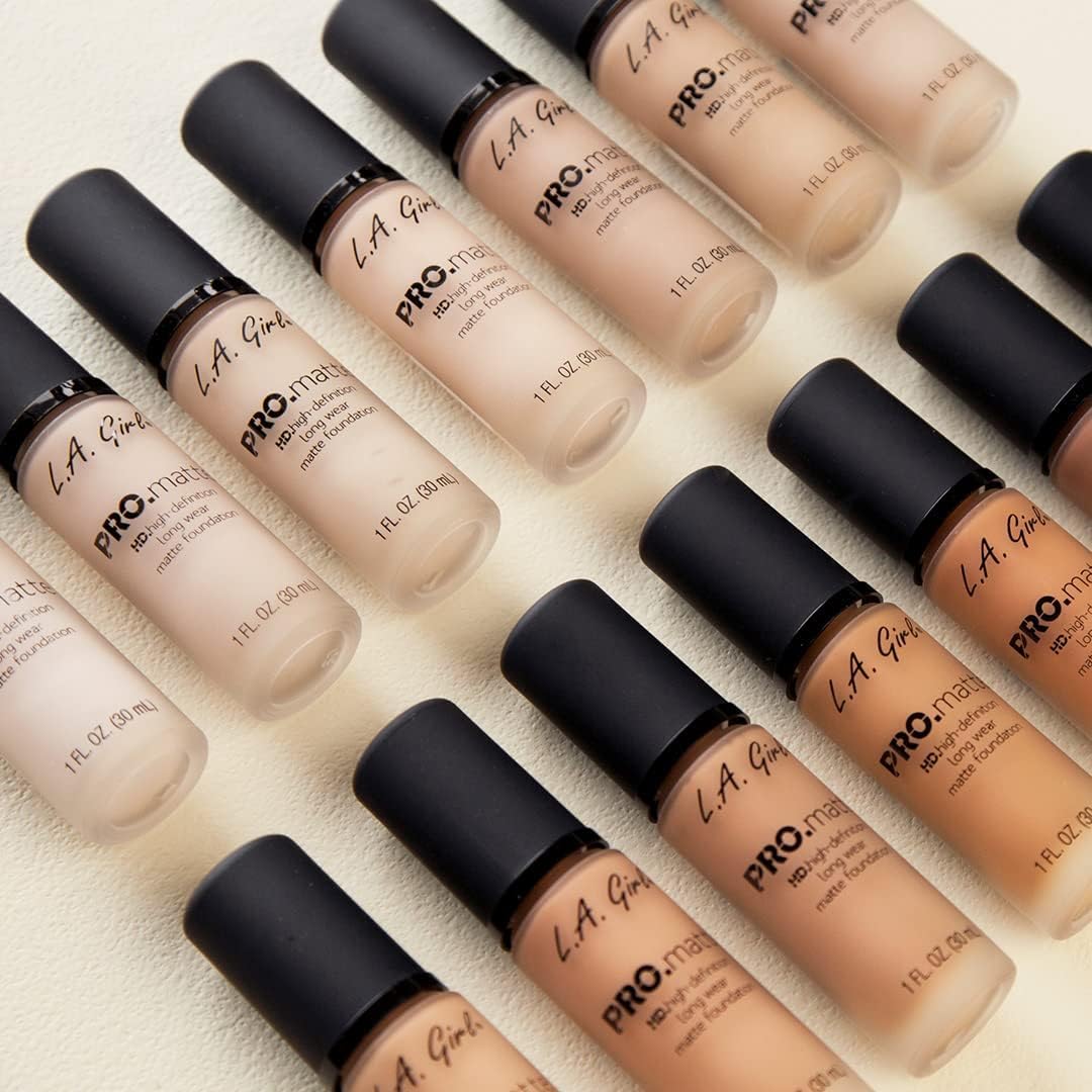 Foto 7 pulgar | Base L.a. Girl Pro Matte Caramel, Cappuccino Glm684, 30 Ml - Venta Internacional.