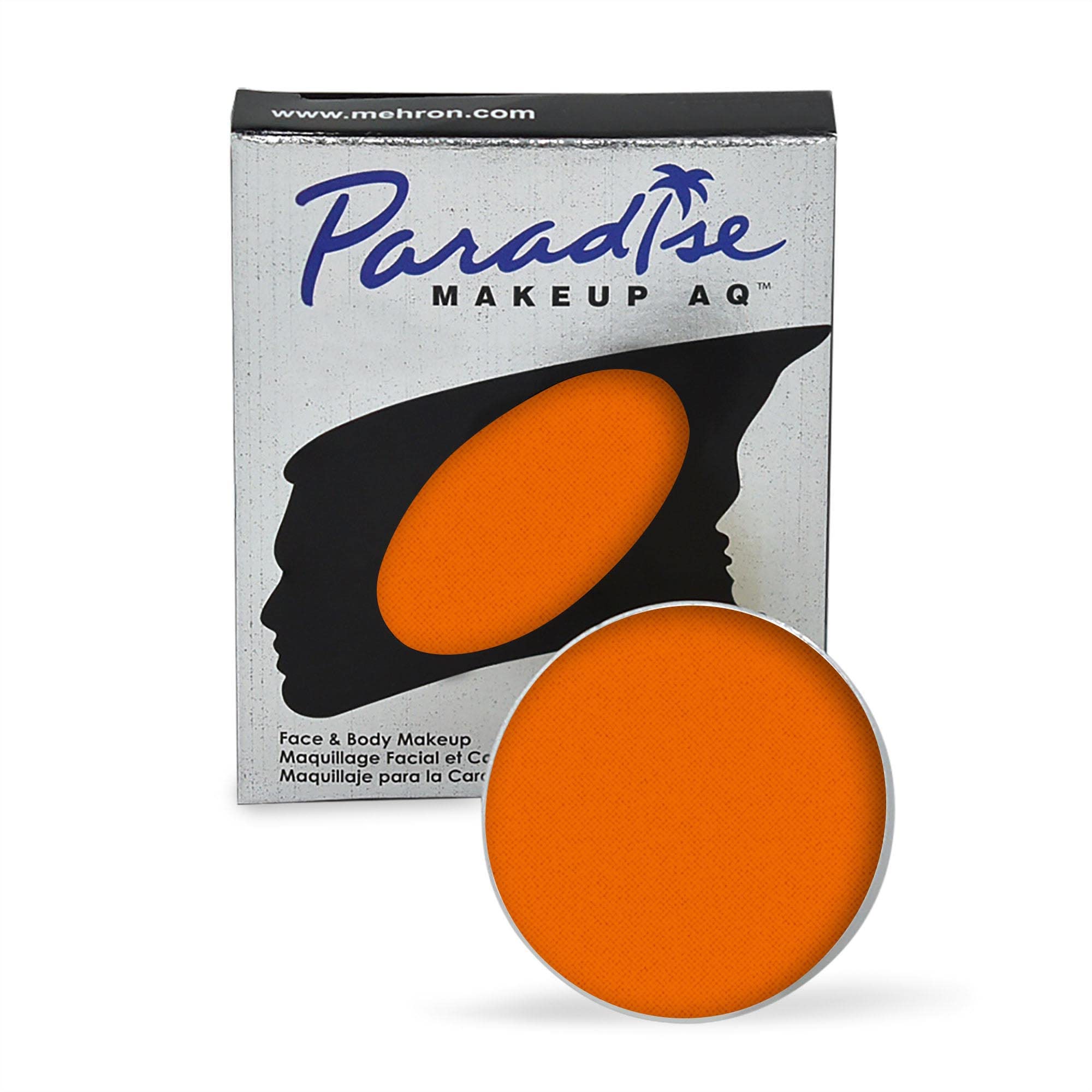 Pintura Facial Y Corporal Mehron Paradise Makeup Aq Refill, 7 Ml, Naranja - Venta Internacional.