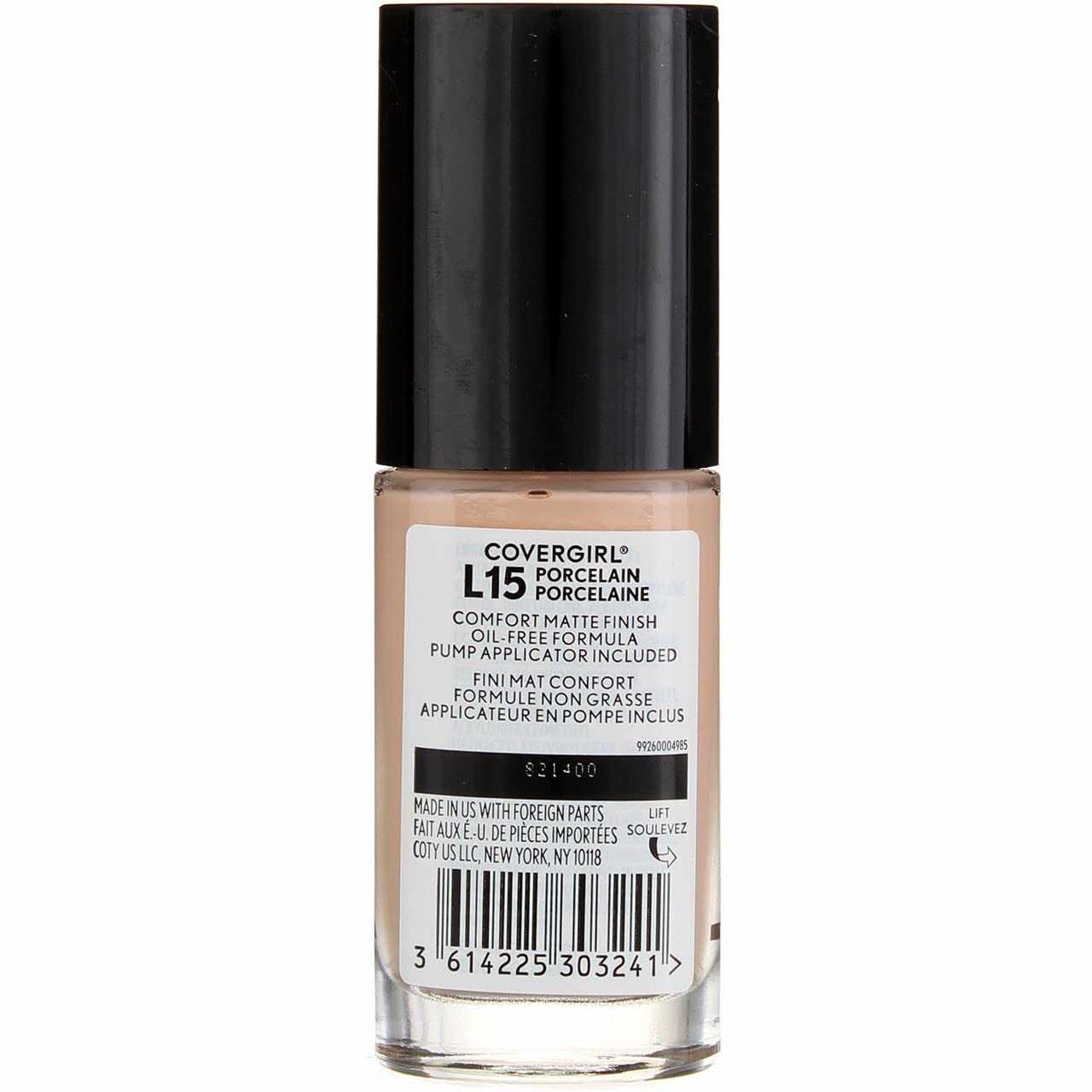 Foto 4 pulgar | Base Líquida Covergirl Trublend De Porcelana L15 Hecha En Mate - Venta Internacional.