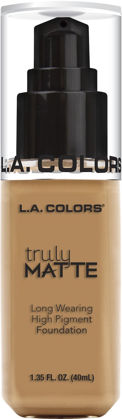 Base L.a. Colors Truly Matte Warm Honey Clm358 - Venta Internacional.