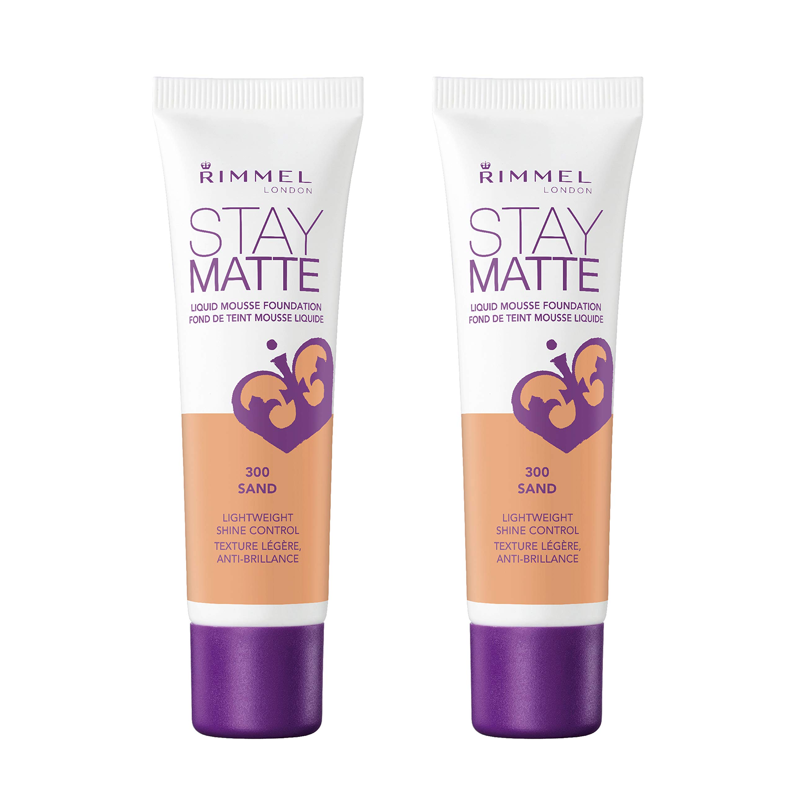 Foto 2 pulgar | Base Líquida Rimmel Stay Matte Sand, 30 Ml, 2 Unidades - Venta Internacional.
