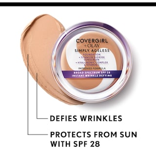 Foto 3 | Base De Maquillaje Covergirl Simply Ageless 245, Beige Cálido, 12 Ml - Venta Internacional.