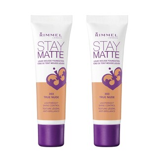 Foto 1 | Base De Maquillaje Rimmel Stay Matte True Nude, 30 Ml, Paquete De 1 - Venta Internacional.