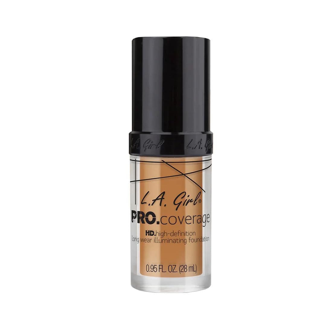 Foto 8 pulgar | Base Líquida L.a. Girl Pro Coverage, Beige Cálido, 28 Ml - Venta Internacional.