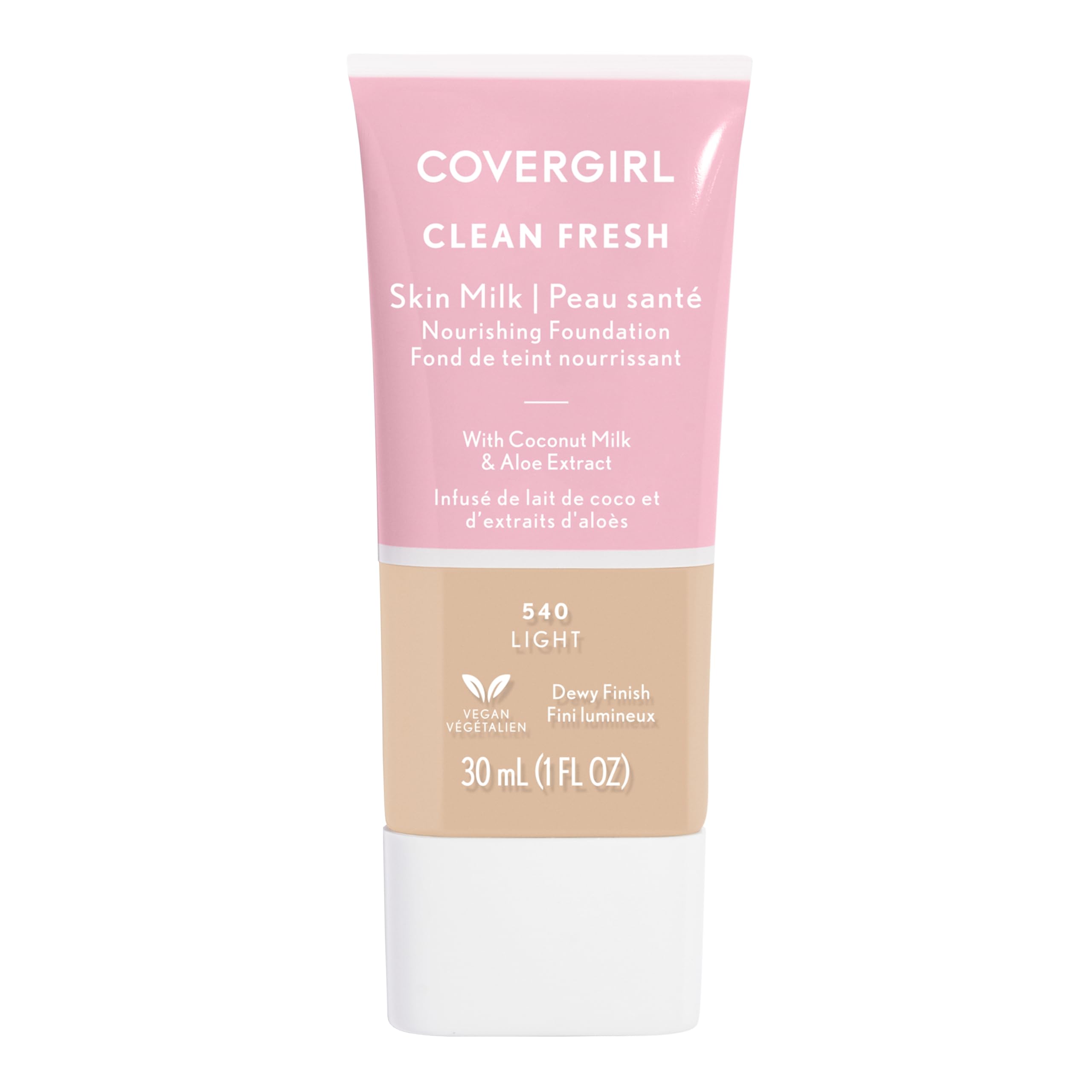 Base De Maquillaje Covergirl Clean Fresh Skin Milk Light 30 Ml - Venta Internacional.