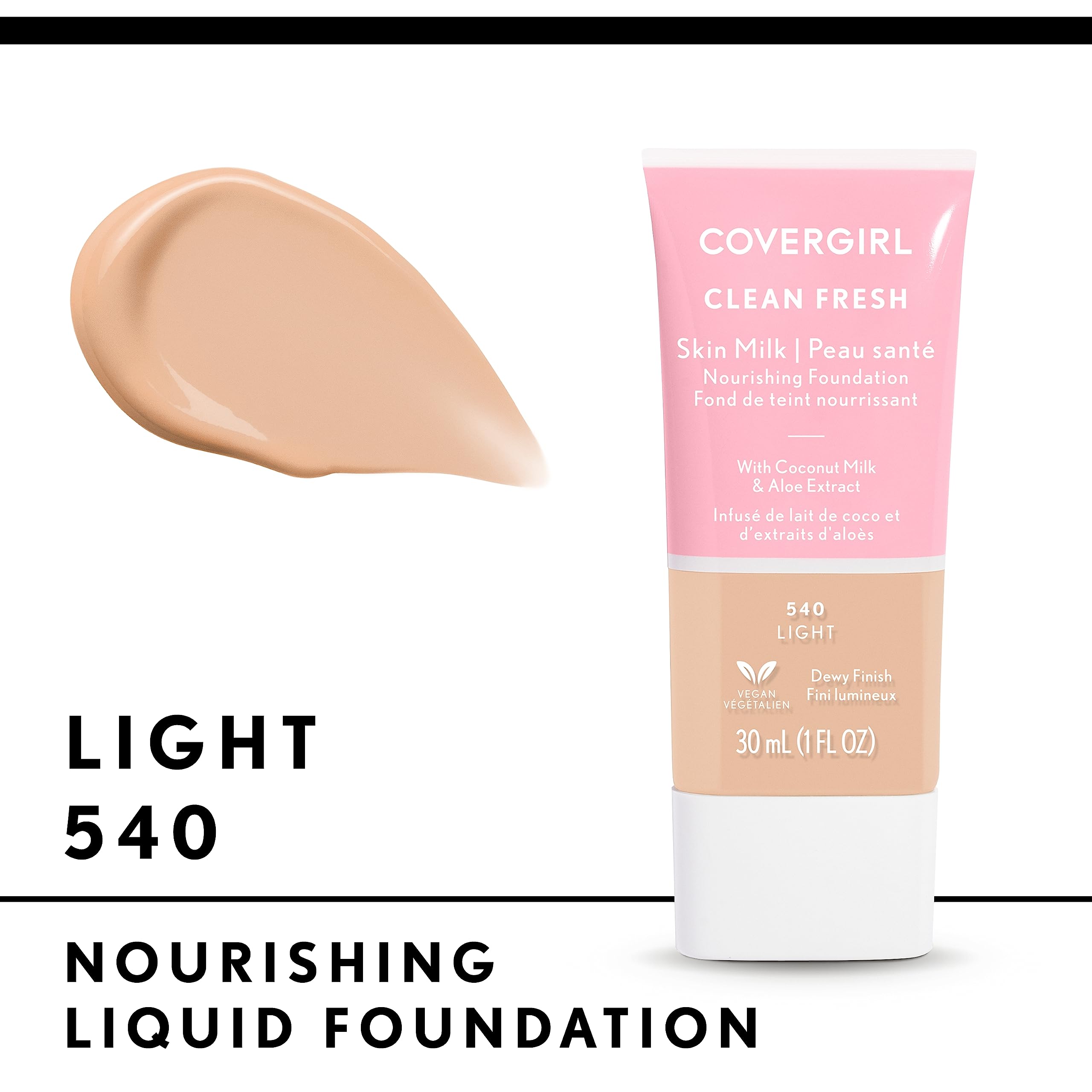 Foto 4 pulgar | Base De Maquillaje Covergirl Clean Fresh Skin Milk Light 30 Ml - Venta Internacional.
