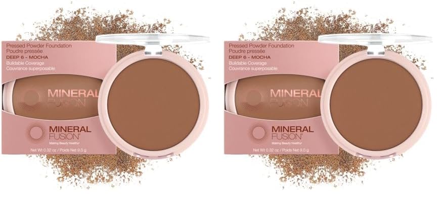 Foto 2 pulgar | Base De Maquillaje En Polvo Prensado Mineral Fusion Deep 6 9 G - Venta Internacional.