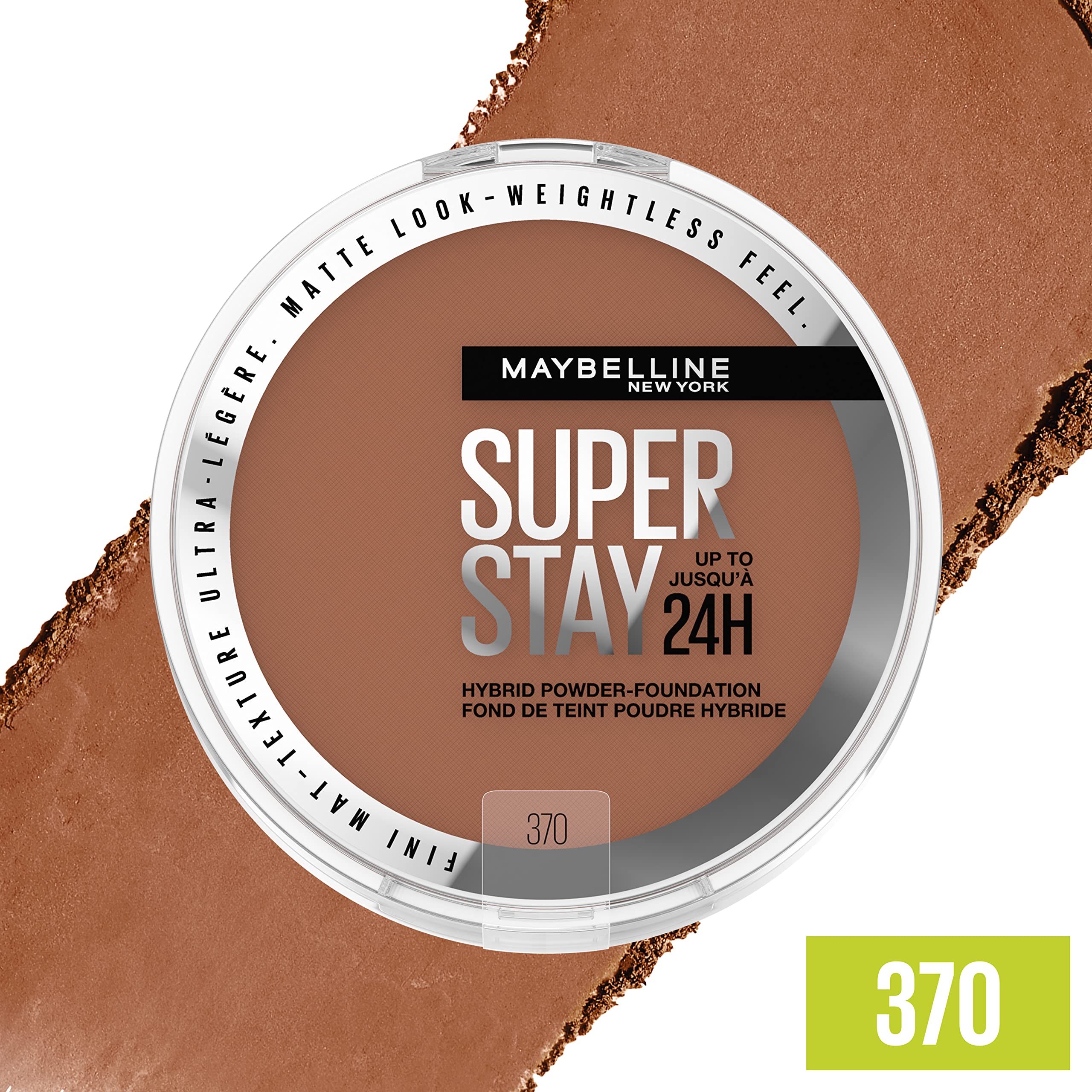 Foto 4 pulgar | Powder-foundation Maybelline Super Stay Hasta 24 Horas 370, 1 Unidad - Venta Internacional.