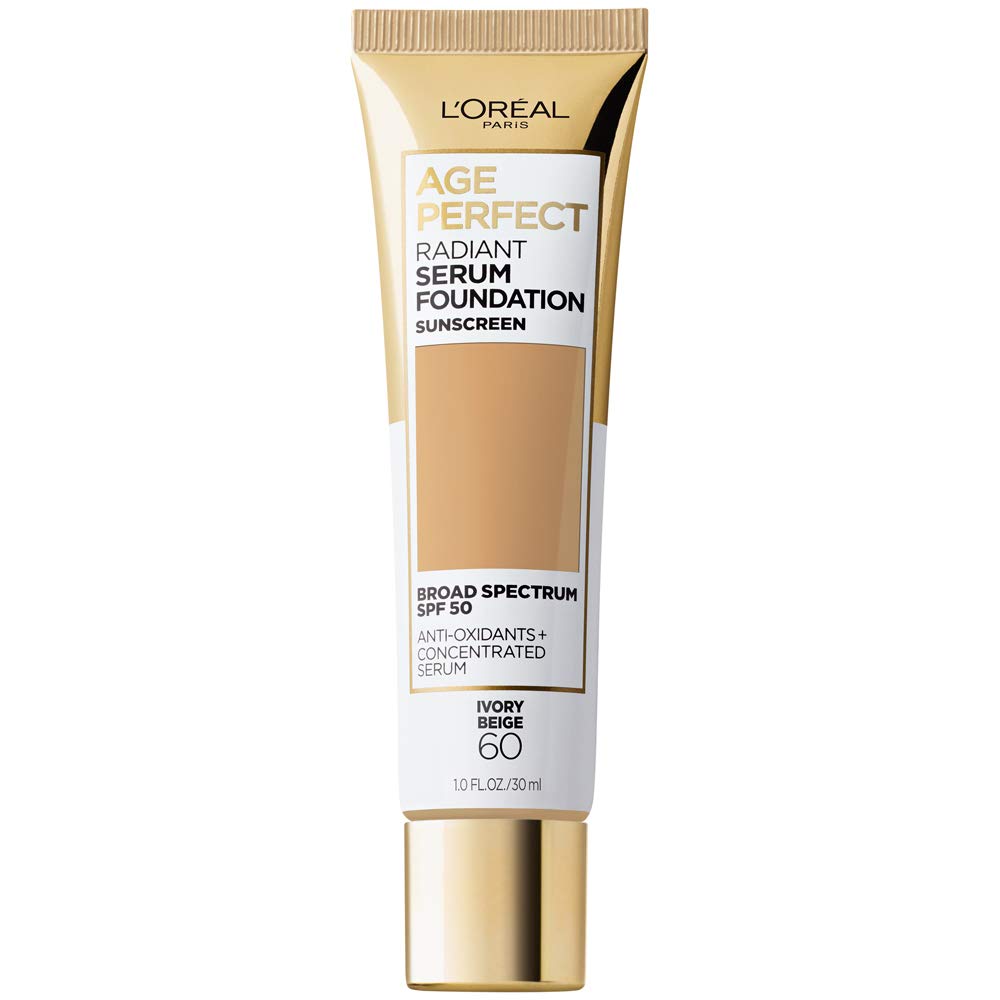 Sérum Radiante Foundation L'oreal Paris Age Perfect, Spf 50, 30 Ml - Venta Internacional.