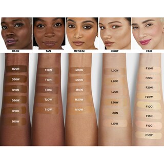 Foto 3 | Foundation Smashbox Always On M10w Con Cobertura Media A Total - Venta Internacional.