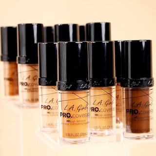 Foto 7 | Liquid Foundation L.a. Girl Pro Coverage Bronceado, 28 Ml - Venta Internacional.