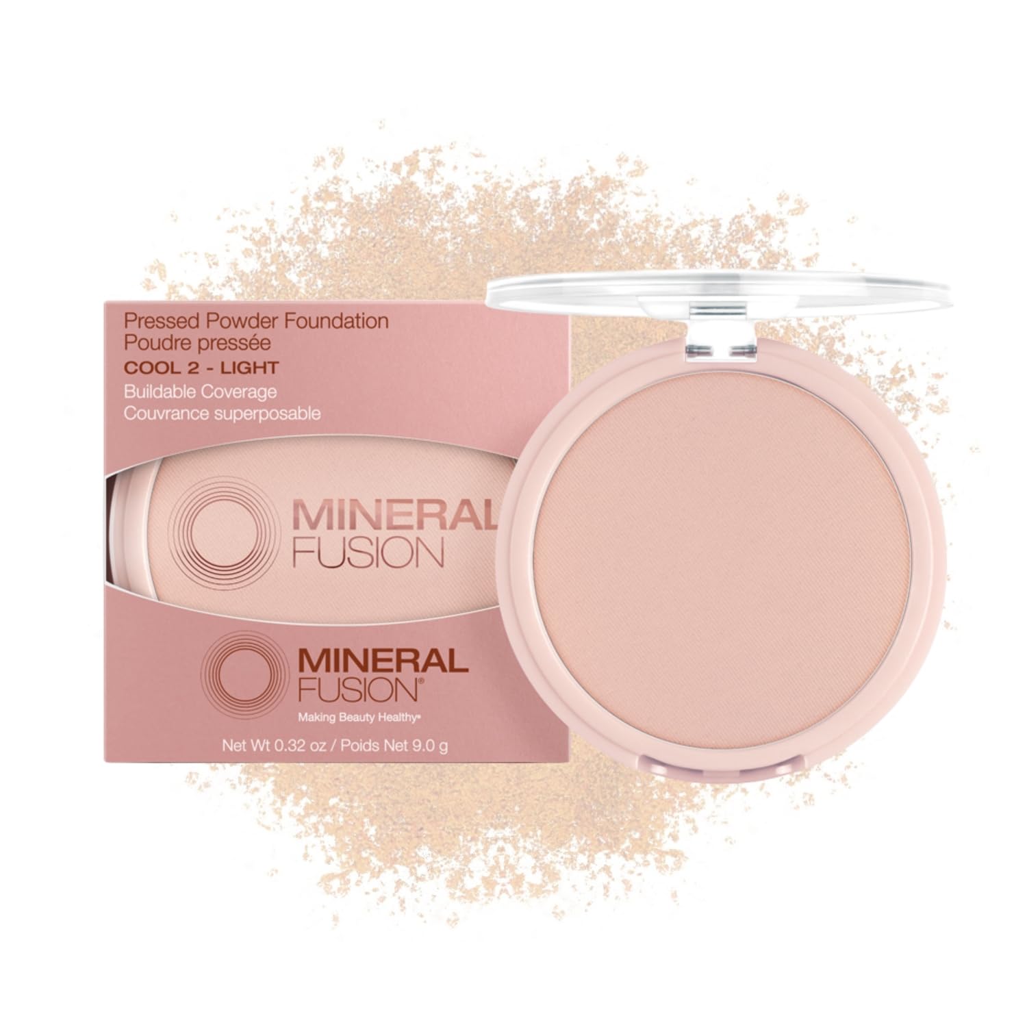 Foto 2 pulgar | Base De Maquillaje En Polvo Prensado Mineral Fusion Cool 2 9 G - Venta Internacional.