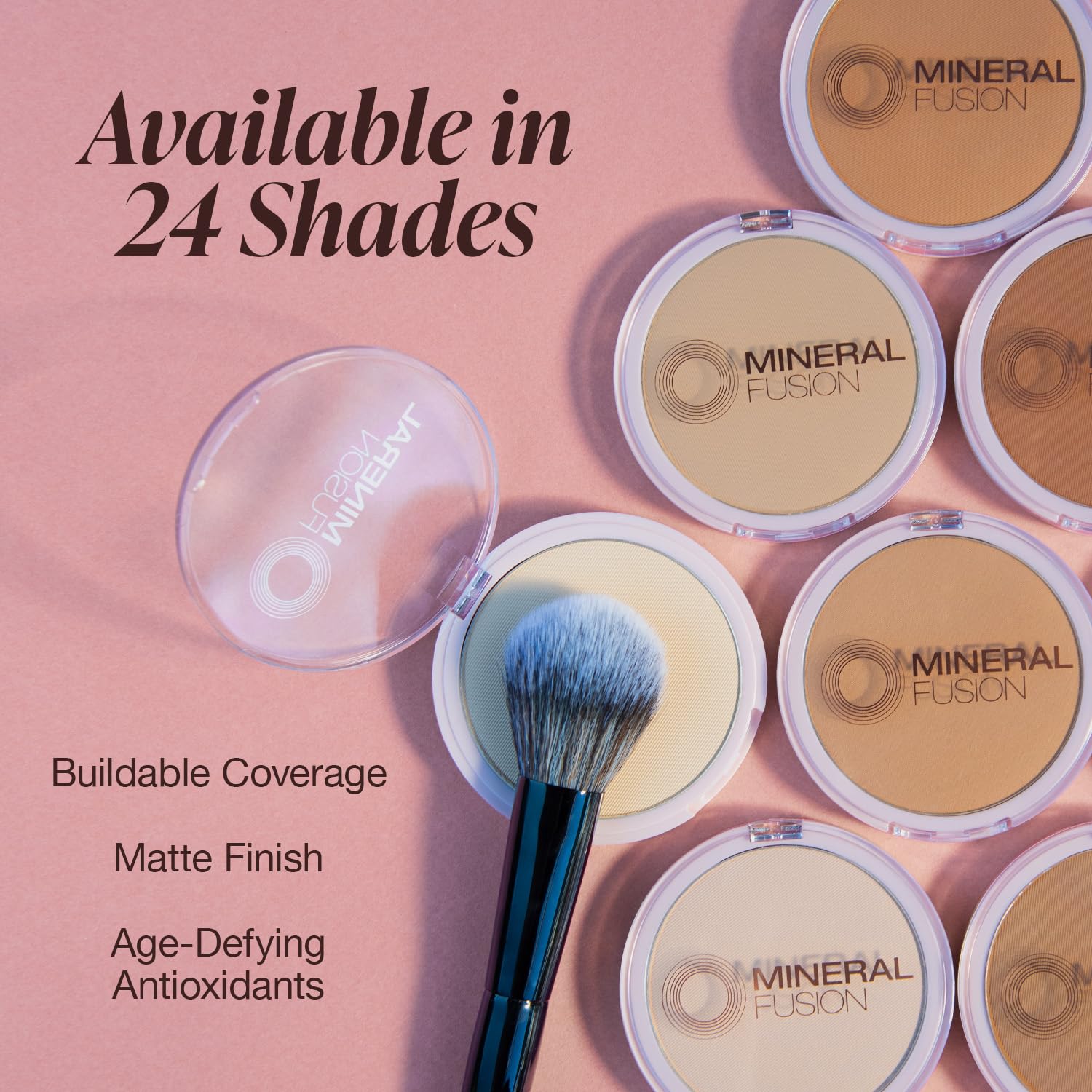 Foto 8 pulgar | Base De Maquillaje En Polvo Prensado Mineral Fusion Cool 2 9 G - Venta Internacional.