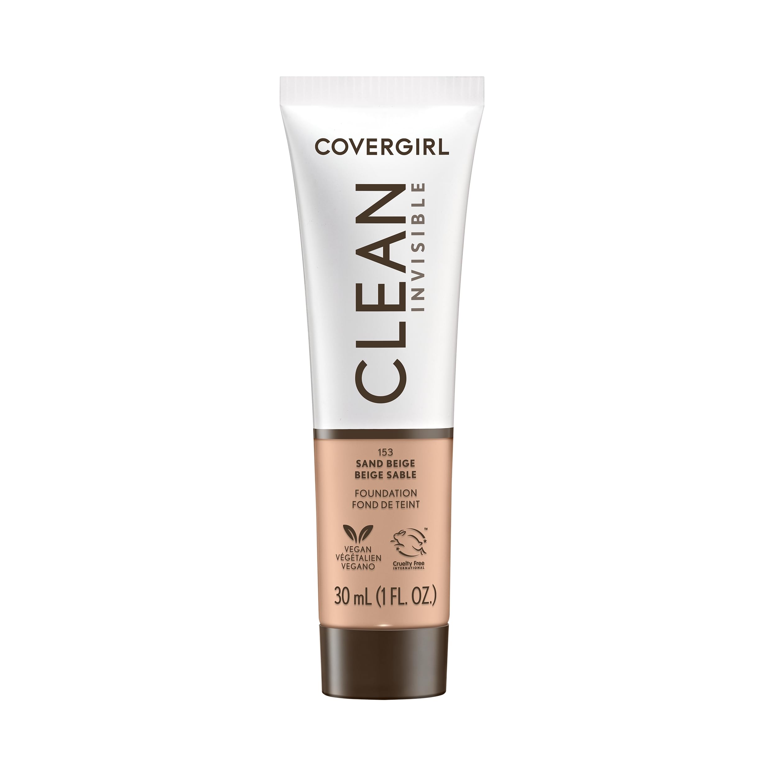 Base De Maquillaje Covergirl Clean Invisible Sand Beige 30 Ml - Venta Internacional.