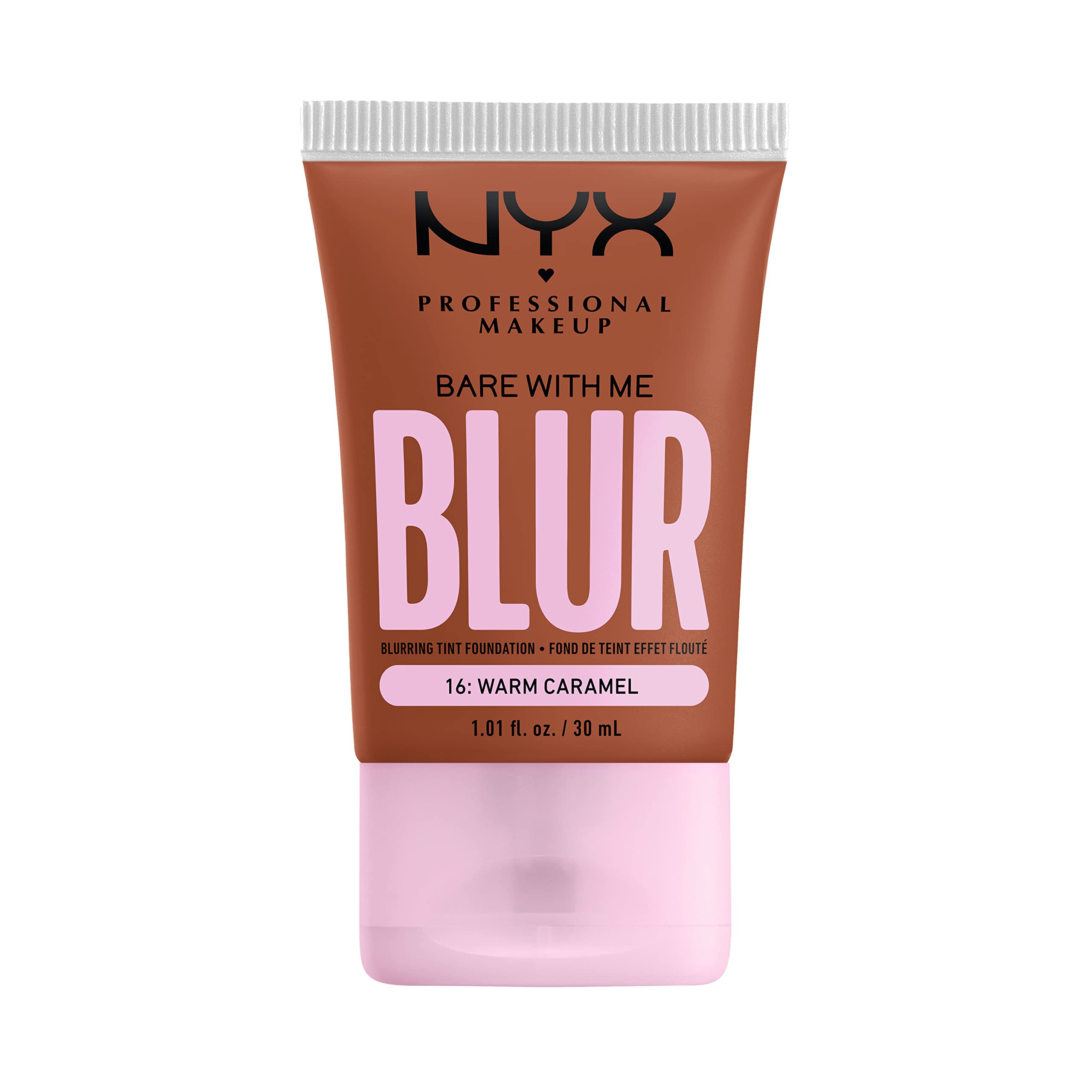 Base Nyx Professional Makeup Bare With Me Warm Caramel - Venta Internacional.