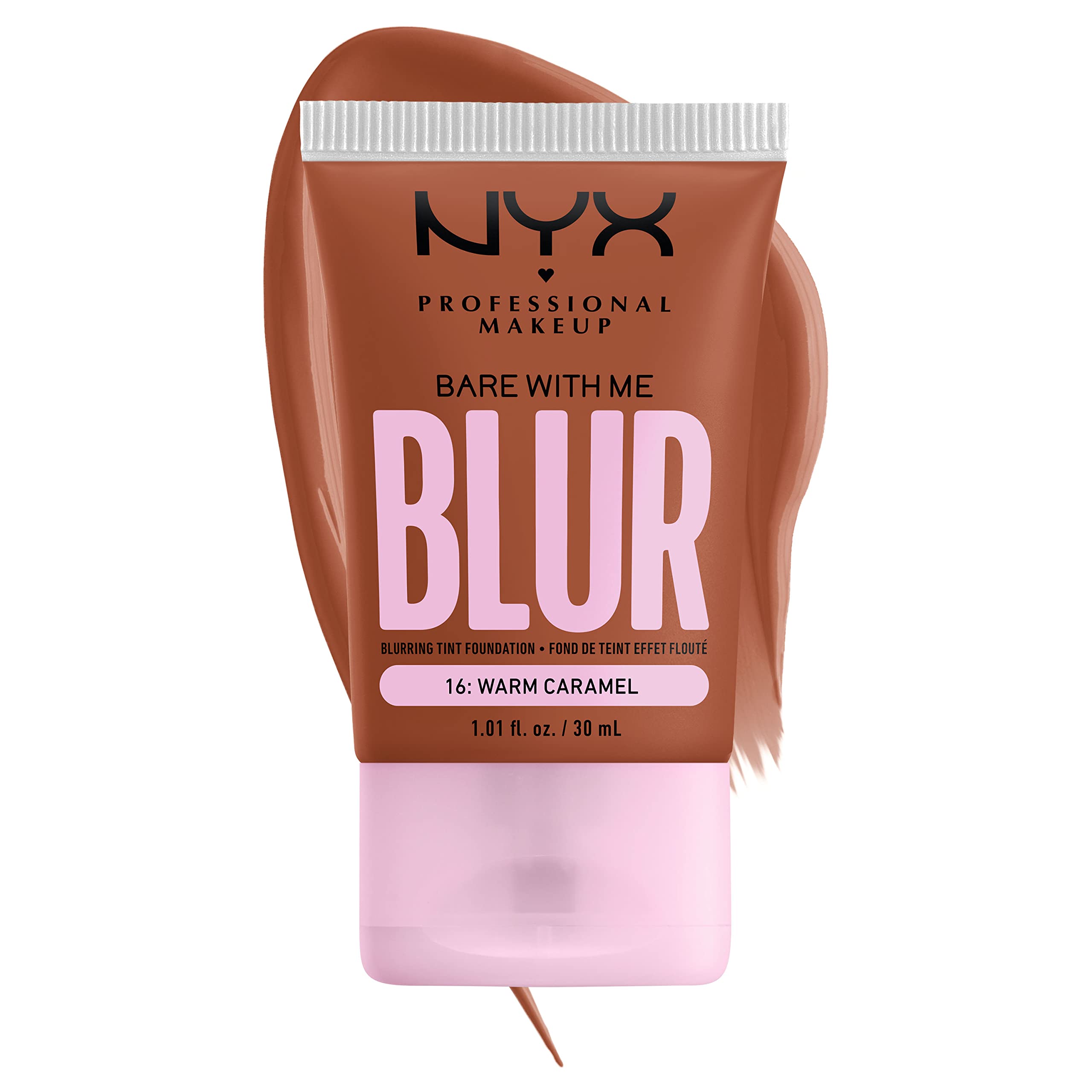 Foto 8 pulgar | Base Nyx Professional Makeup Bare With Me Warm Caramel - Venta Internacional.