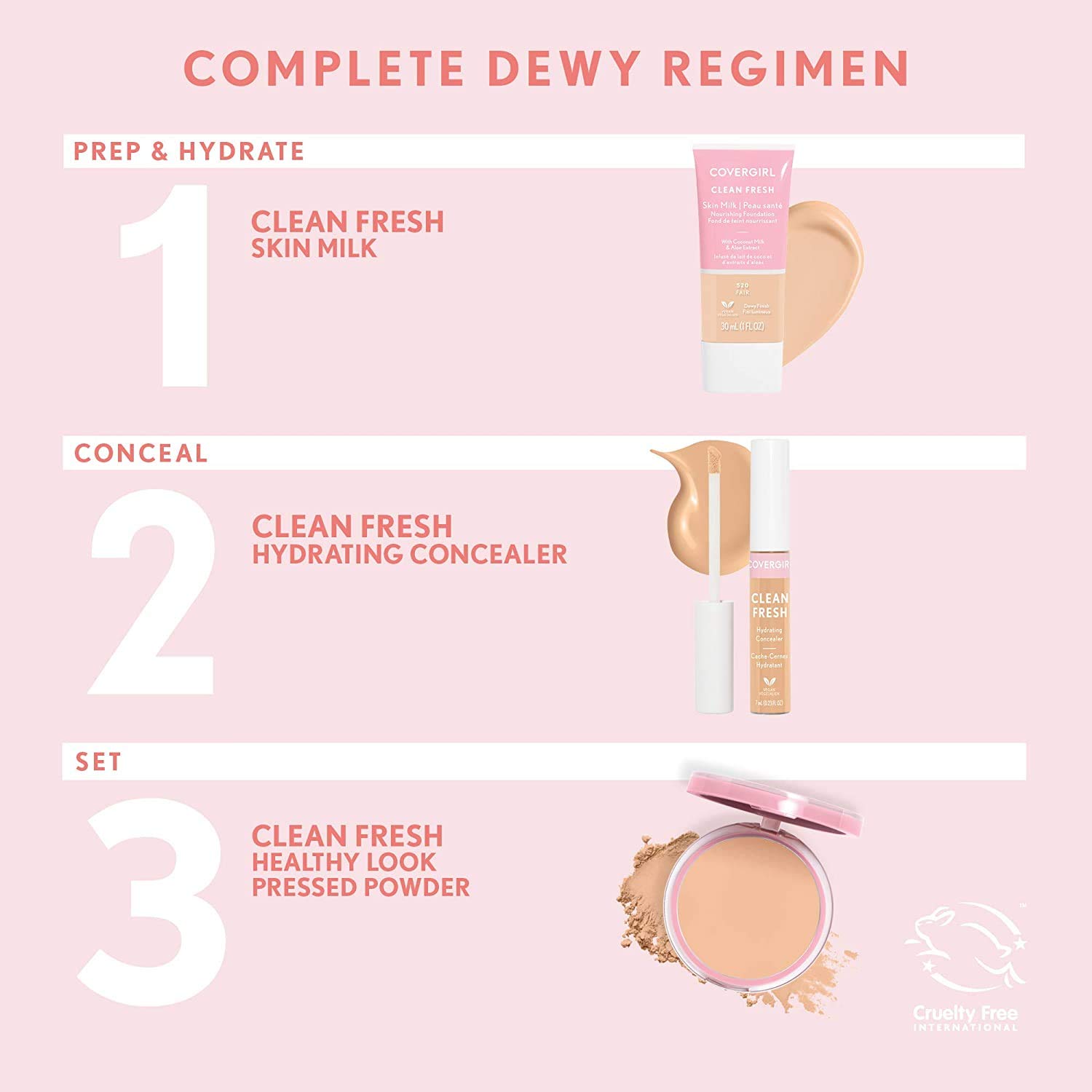 Foto 6 pulgar | Polvo Covergirl Clean Fresh Pressed Tan, 10 G, Vegano - Venta Internacional.