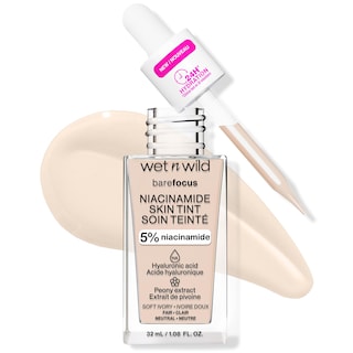Foto 1 | Skin Tint Wet N Wild Bare Focus 5% Niacinamide Soft Ivory - Venta Internacional.