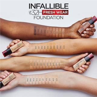 Foto 4 | Fundación L'oreal Paris Infallible Hasta 32 Horas, 30 Ml, 450 Rosas - Venta Internacional.