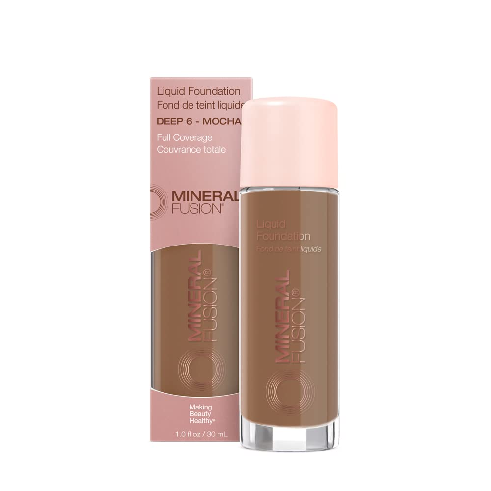 Foto 2 pulgar | Base De Maquillaje Mineral Fusion, Cobertura Total, Profunda, 6, 30 Ml, Vegana - Venta Internacional.