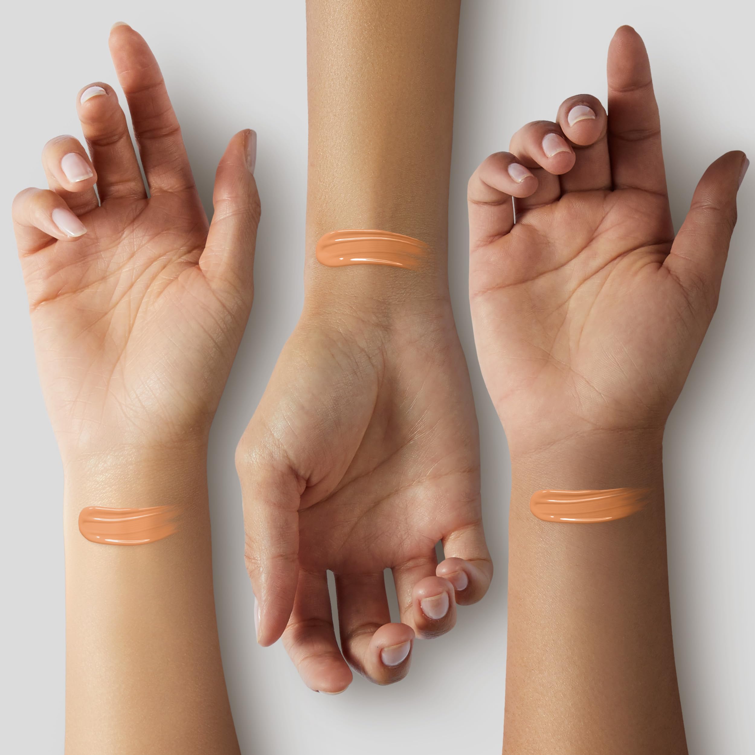 Foto 5 pulgar | Base Líquida Maybelline Fit Me Dewy + Smooth Warm Honey - Venta Internacional.