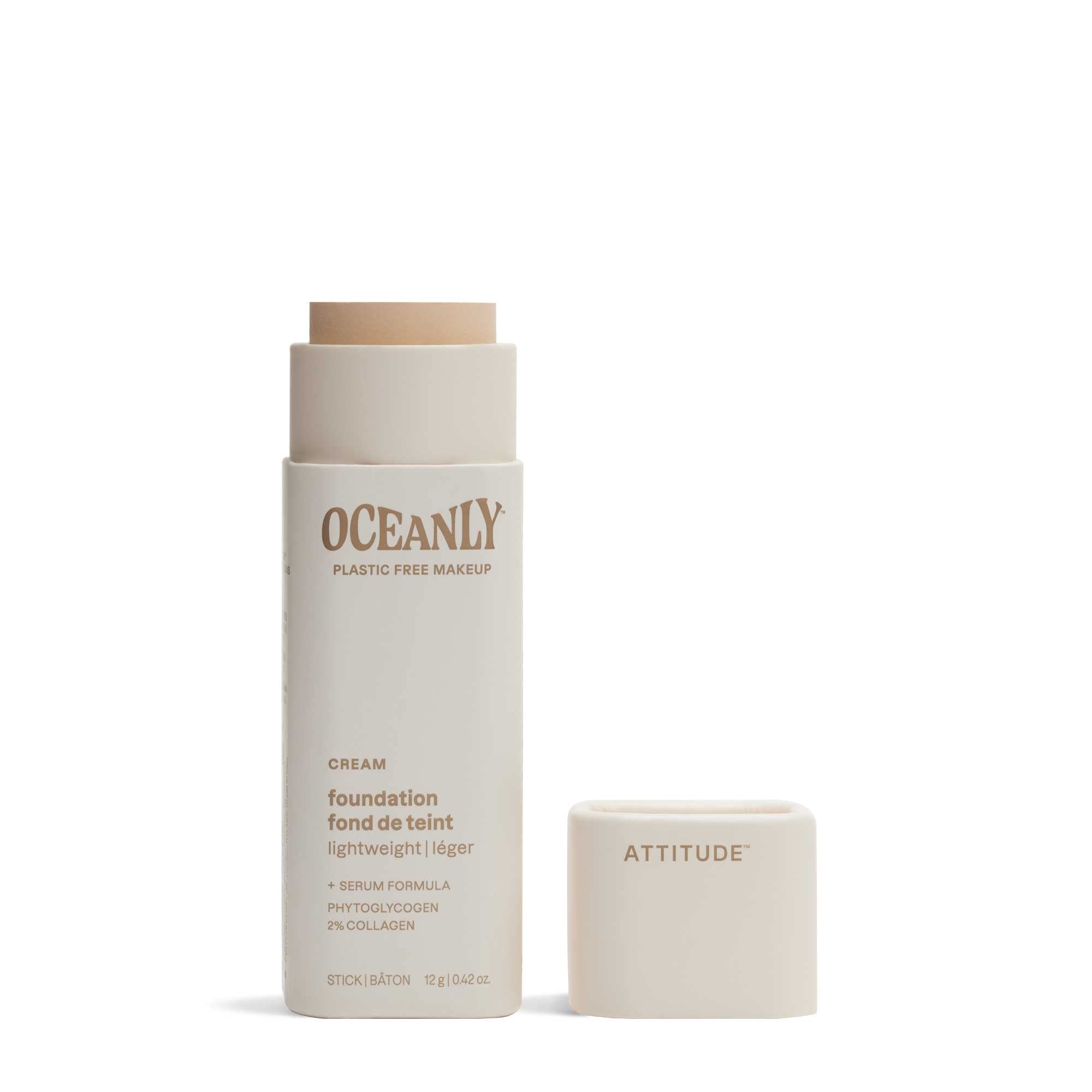 Crema Foundation Stick Attitude Oceanly Light Coverage De 12 Ml - Venta Internacional.