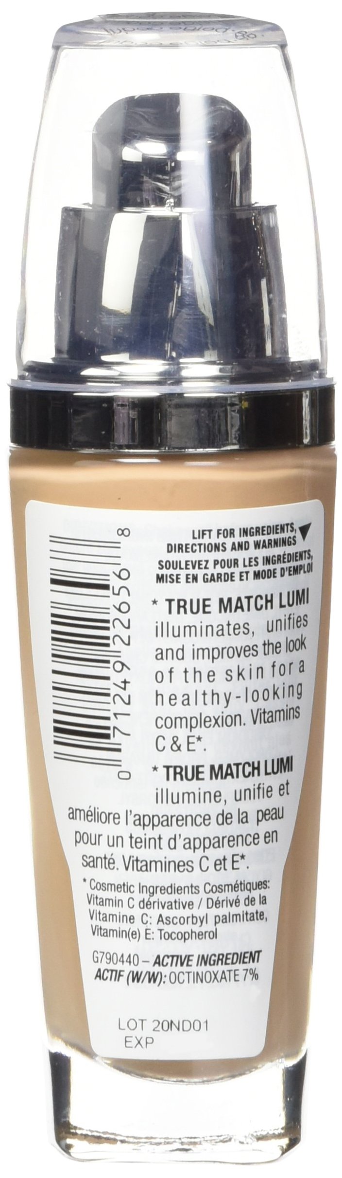 Foto 3 pulgar | Maquillaje L'oreal Paris True Match Lumi C4 Shell Beige 30 Ml - Venta Internacional.