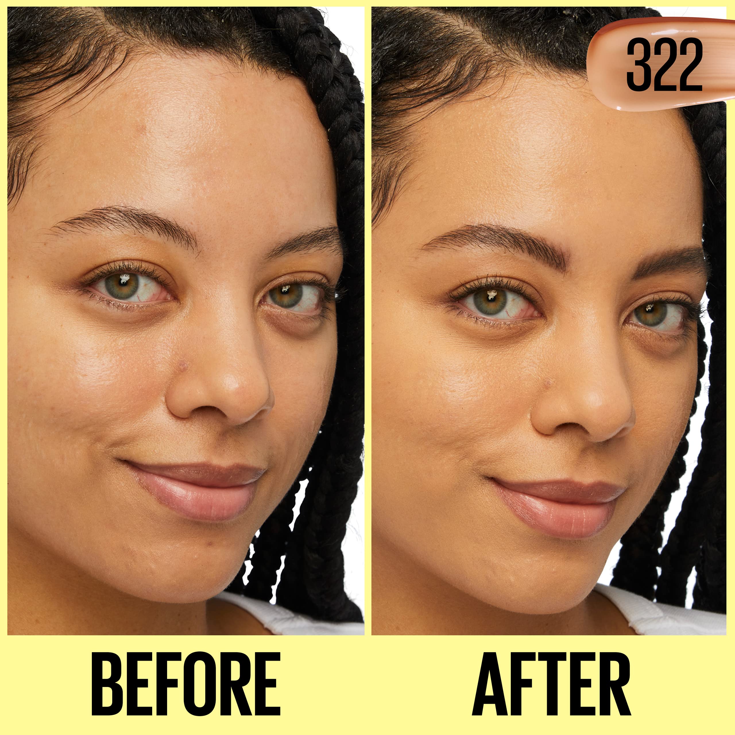 Foto 6 pulgar | Crema Hidratante Con Color Maybelline Fit Me Natural Coverage 322 - Venta Internacional.