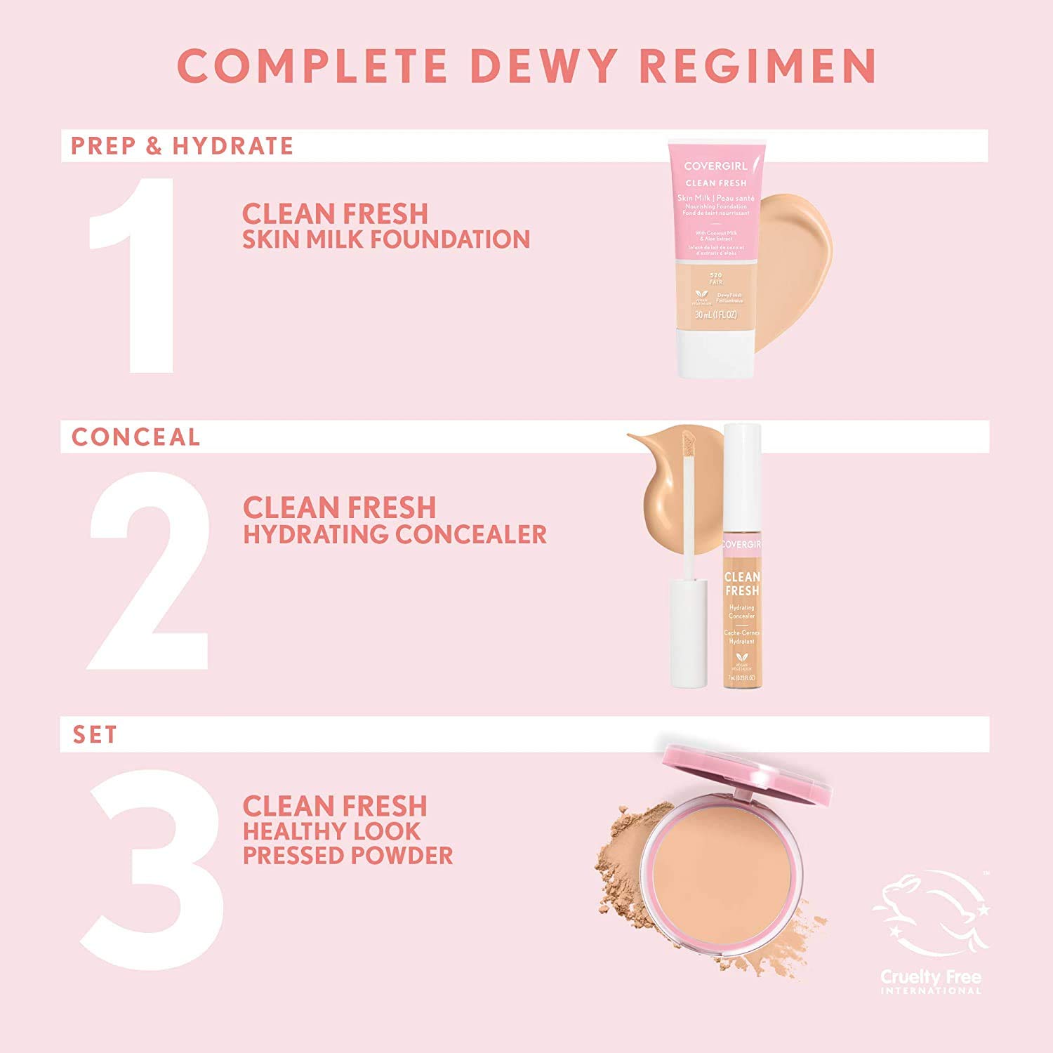 Foto 6 pulgar | Corrector Covergirl Clean Fresh, Hidratante Y Bronceado Rico, 7 Ml - Venta Internacional.