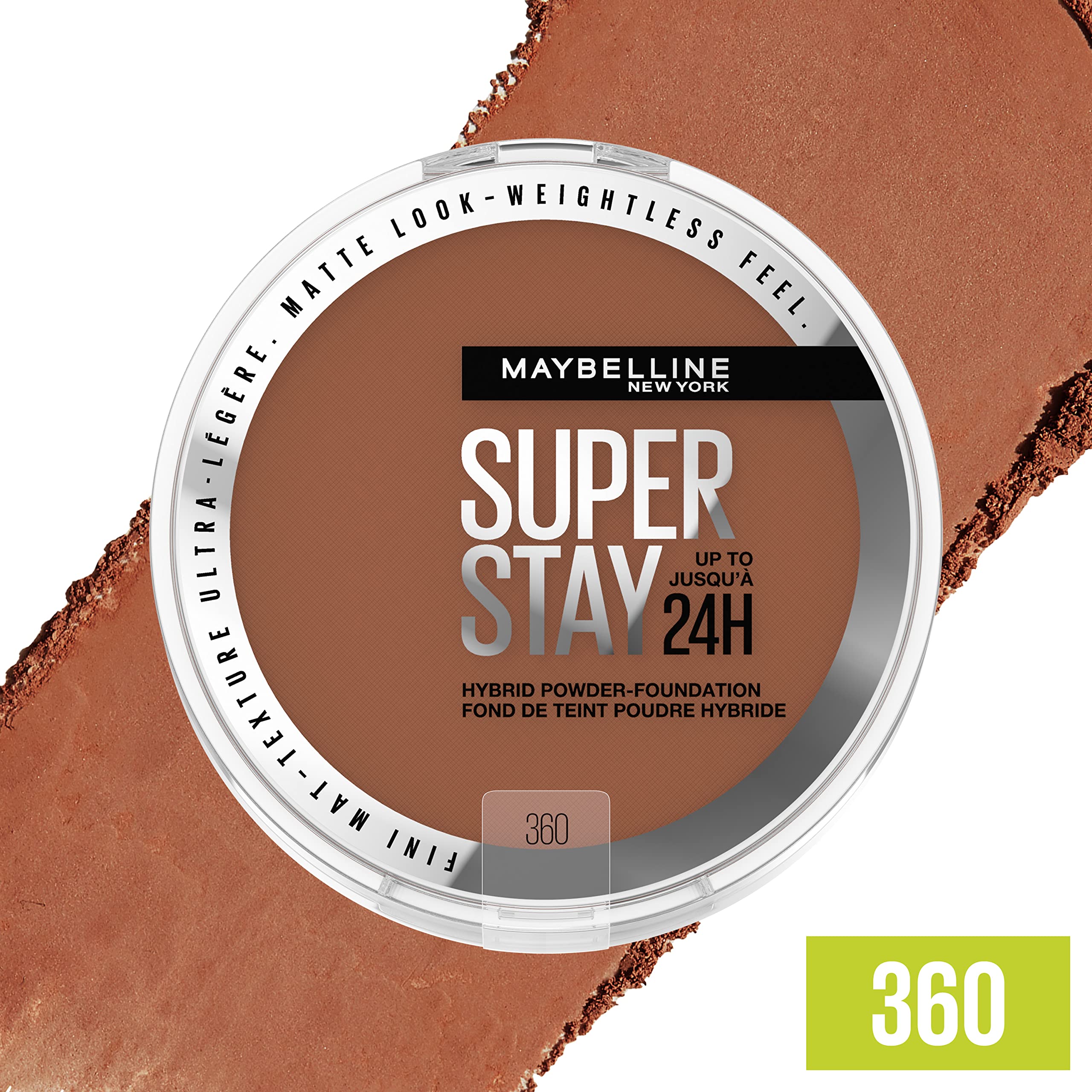 Foto 4 pulgar | Base De Maquillaje En Polvo Maybelline Super Stay Hasta 24 Horas 360 - Venta Internacional.