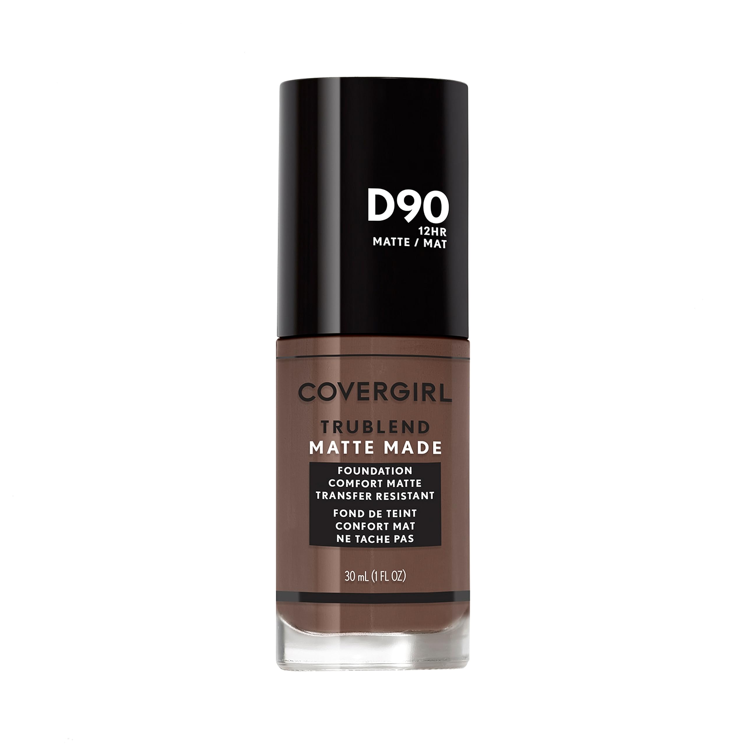 Base De Maquillaje Líquida Covergirl Trublend Matte Made D90 Espresso - Venta Internacional.