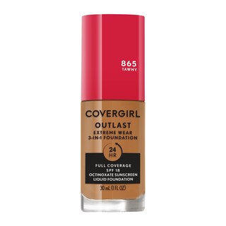 Foto 1 | Base De Maquillaje Líquida Covergirl Outlast Extreme Wear Tawny 30 Ml - Venta Internacional.
