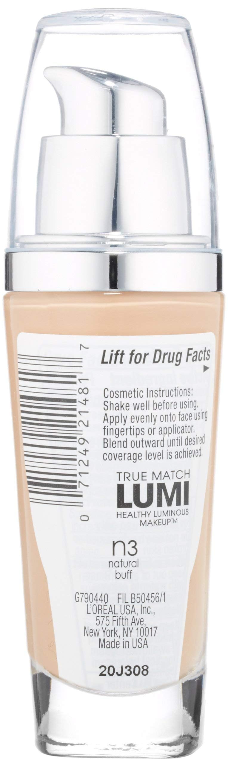 Foto 3 pulgar | Maquillaje L'oreal Paris True Match Lumi Healthy Luminous 30 Ml - Venta Internacional.