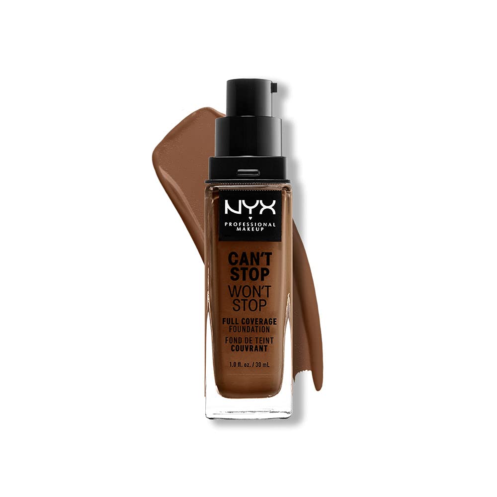 Foto 2 pulgar | Foundation Nyx Professional Makeup Can't Stop Won't Stop Mocha - Venta Internacional.