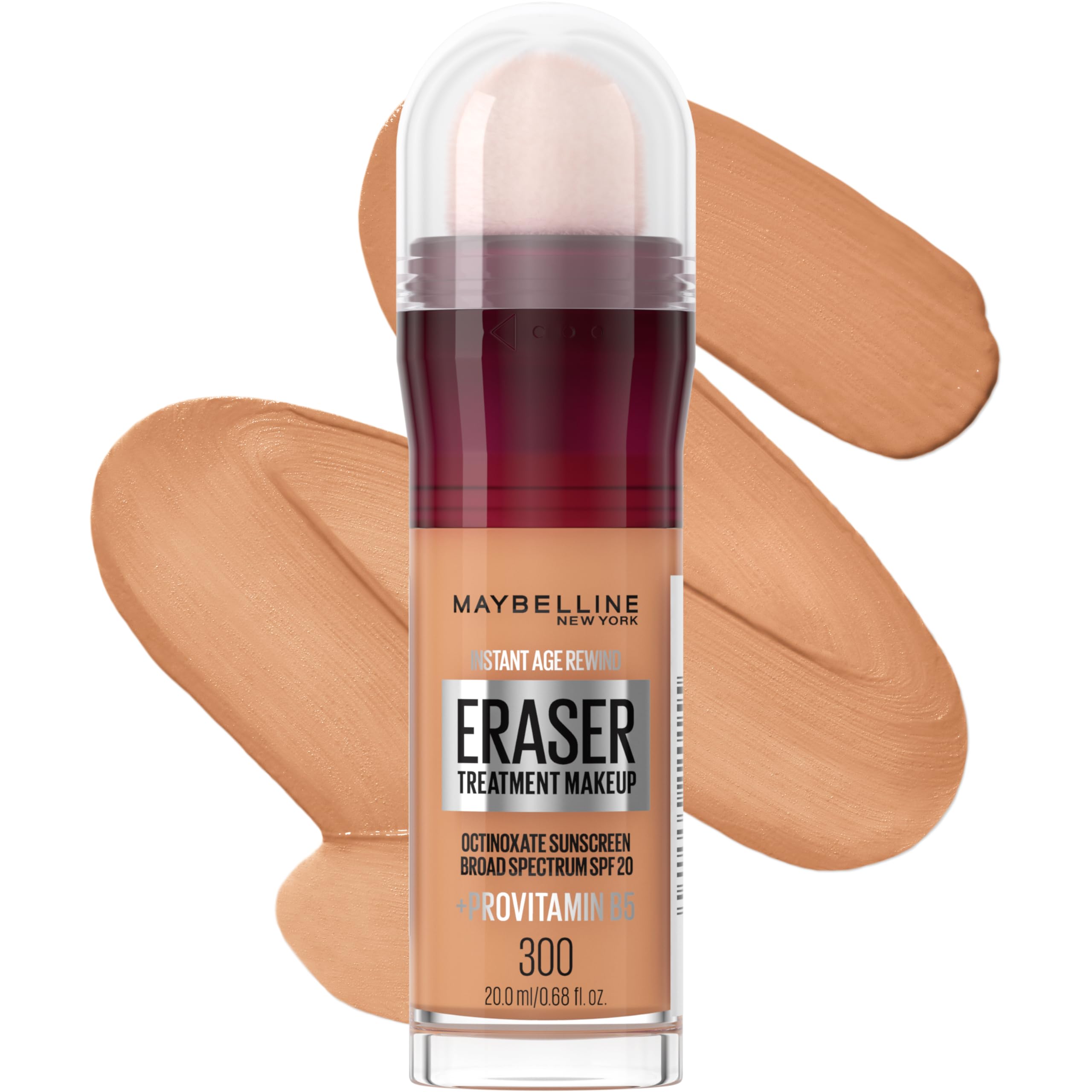 Borrador Instant Age Rewind De Base Maybelline, Spf 20, 30 Ml - Venta Internacional.
