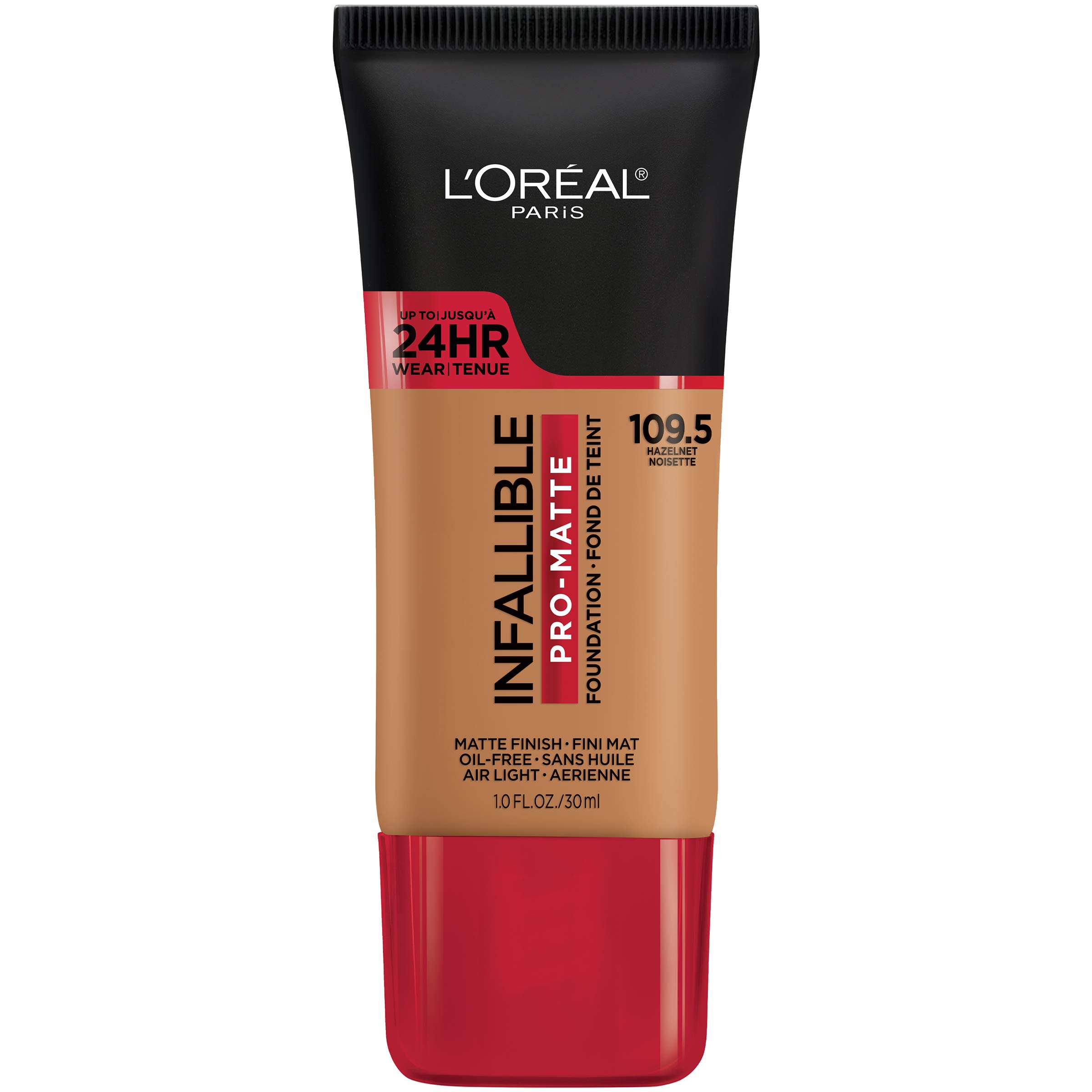 Base L'oreal Paris Infallible Pro-matte, Color Beige Avellana, 30 Ml - Venta Internacional.