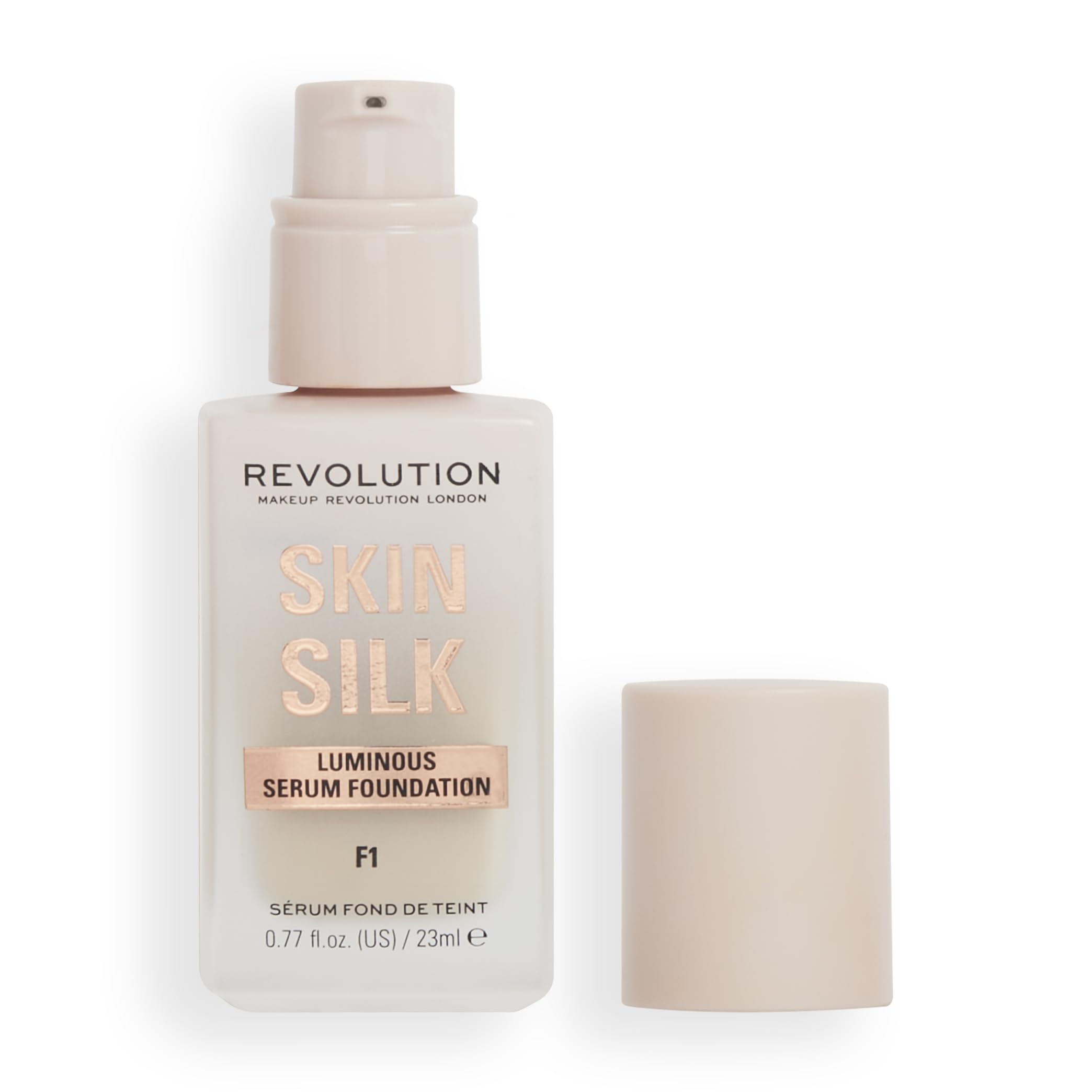 Base De Maquillaje En Sérum Revolution Skin Silk F1 23 Ml - Venta Internacional.
